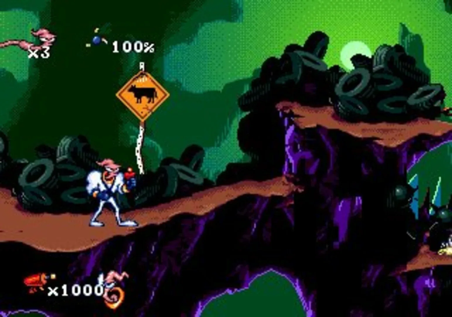 Captura de pantalla - Earthworm Jim
