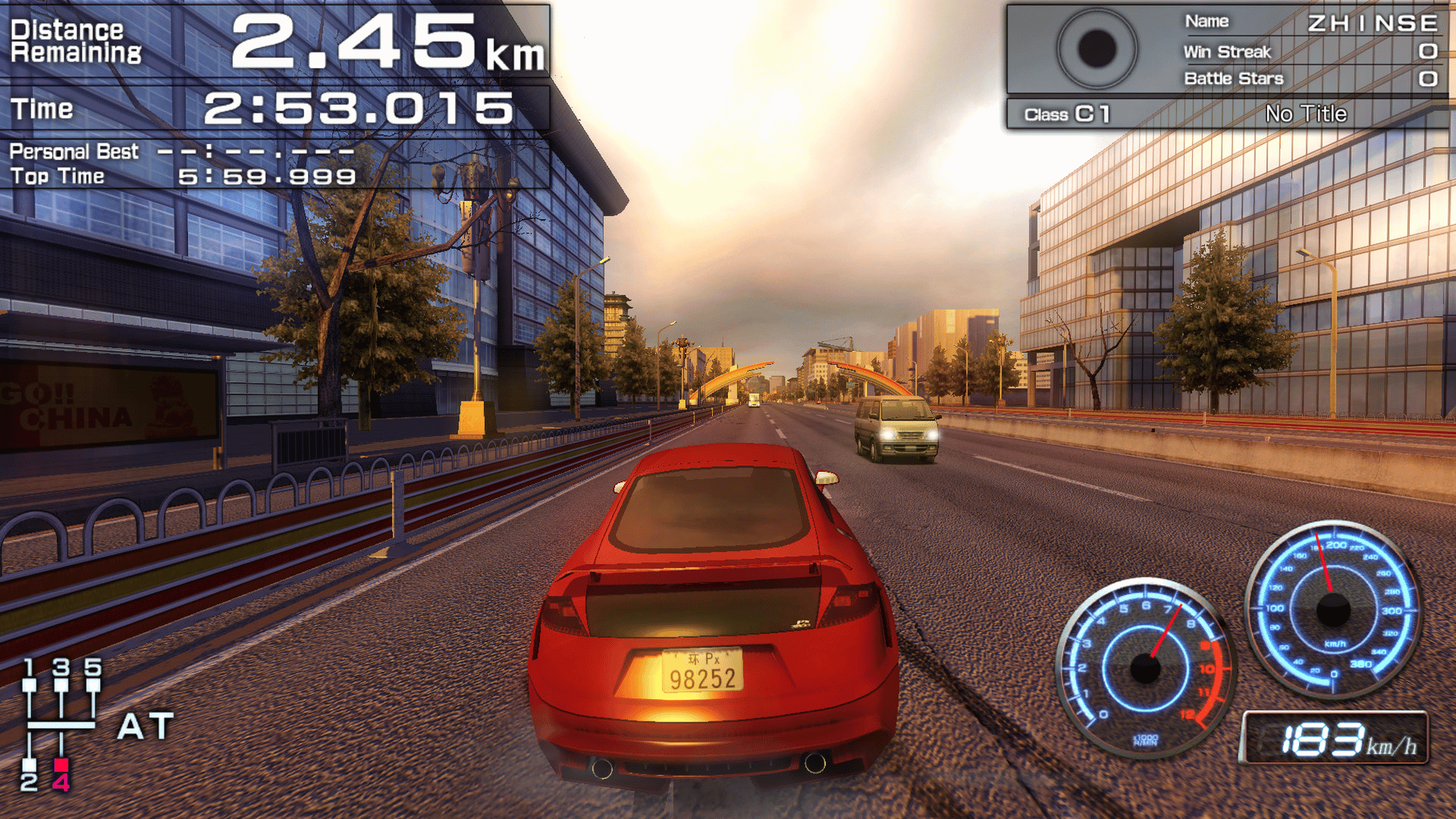 Fast Beat Loop Racer GT screenshot