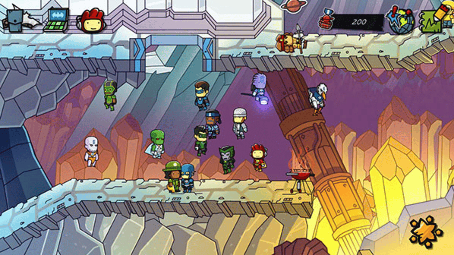 Scribblenauts Unmasked: A DC Comics Adventure screenshot