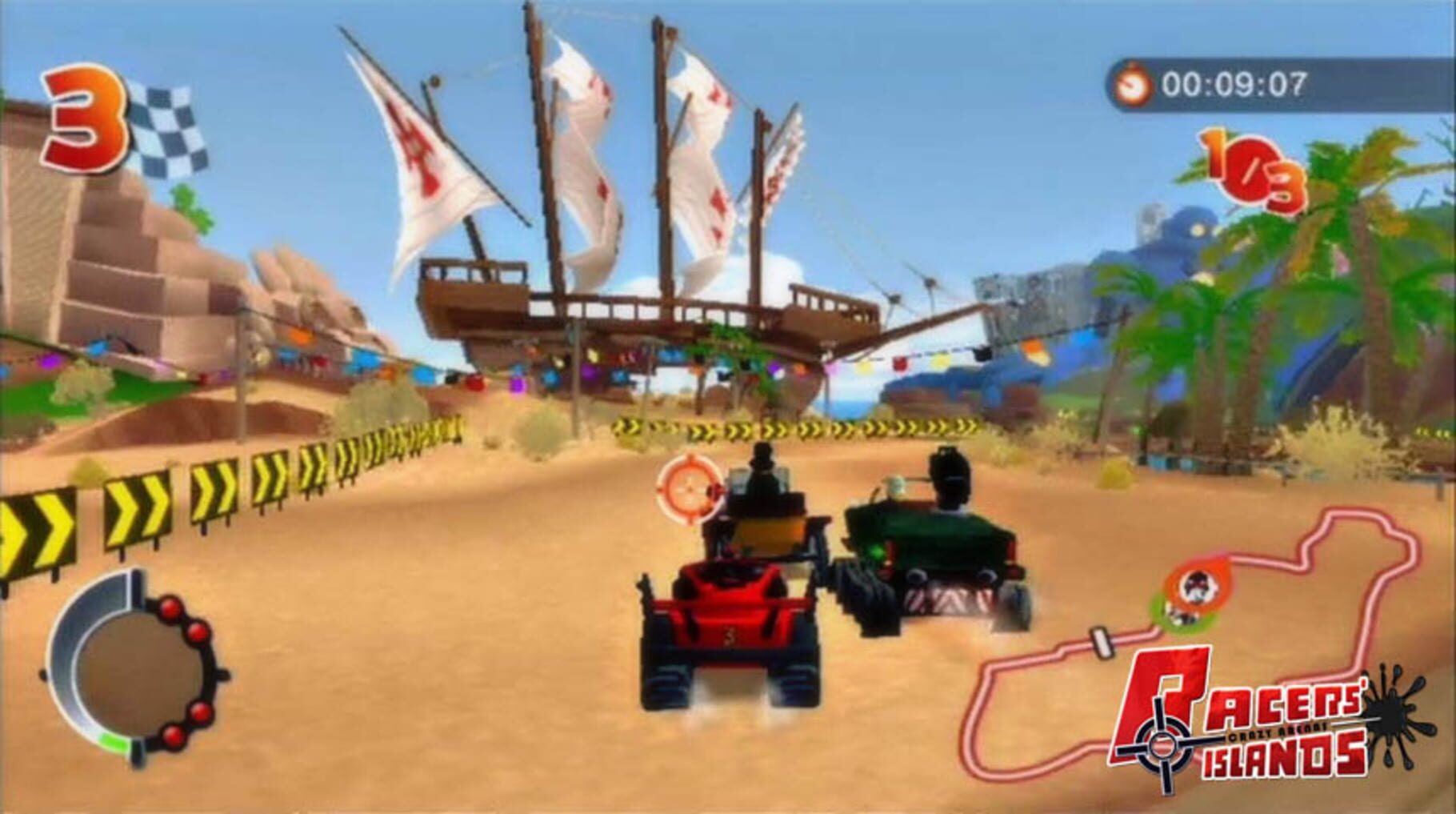 Captura de pantalla - Racers' Islands: Crazy Racers