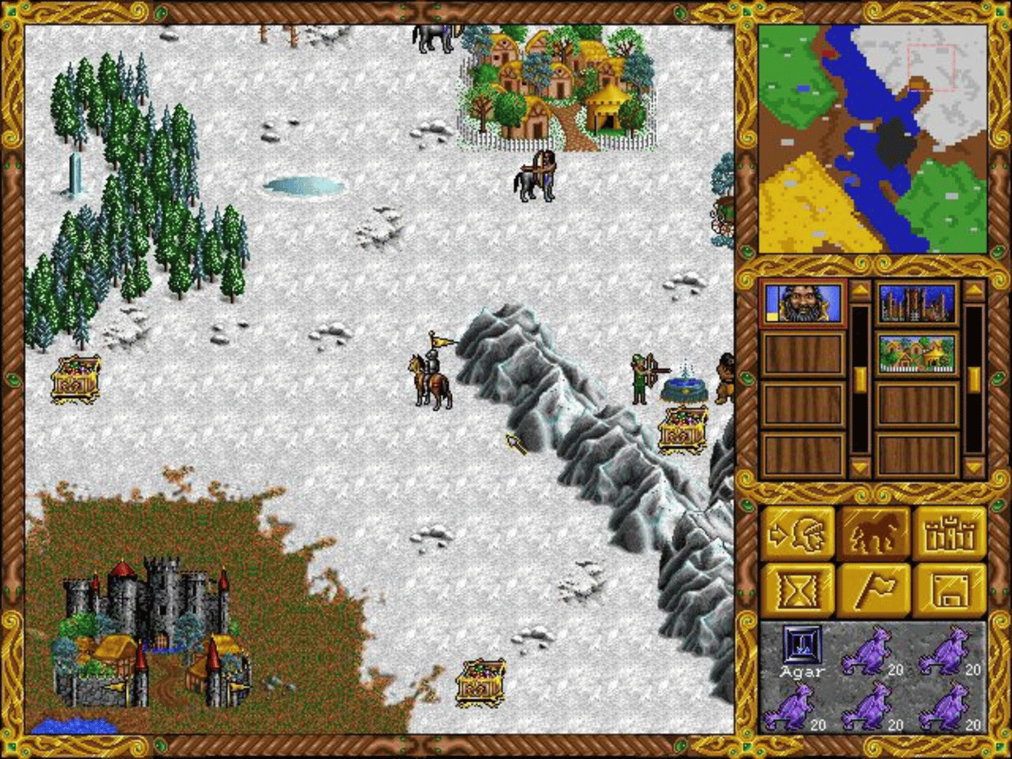 Heroes of Might and Magic: A Strategic Quest screenshot