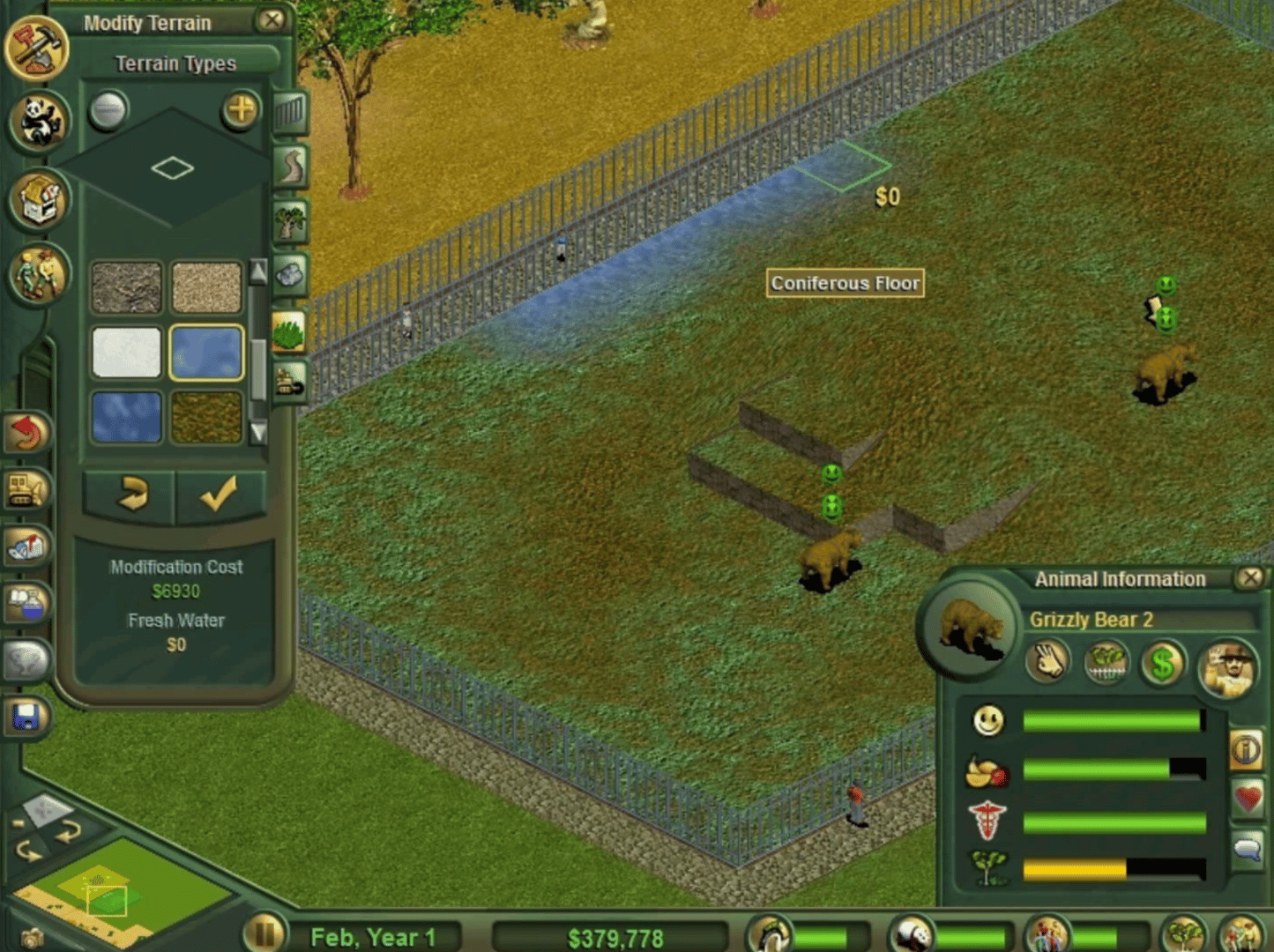 Zoo Tycoon screenshot