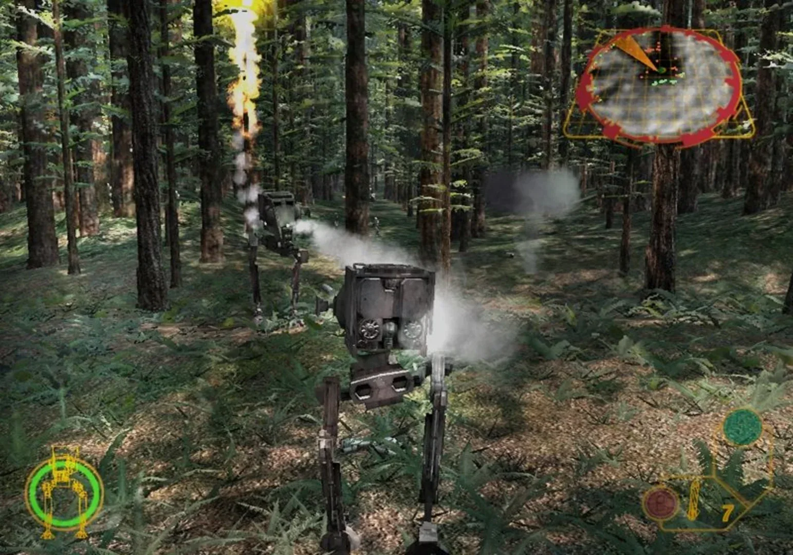 Captura de pantalla - Star Wars: Rogue Squadron III - Rebel Strike