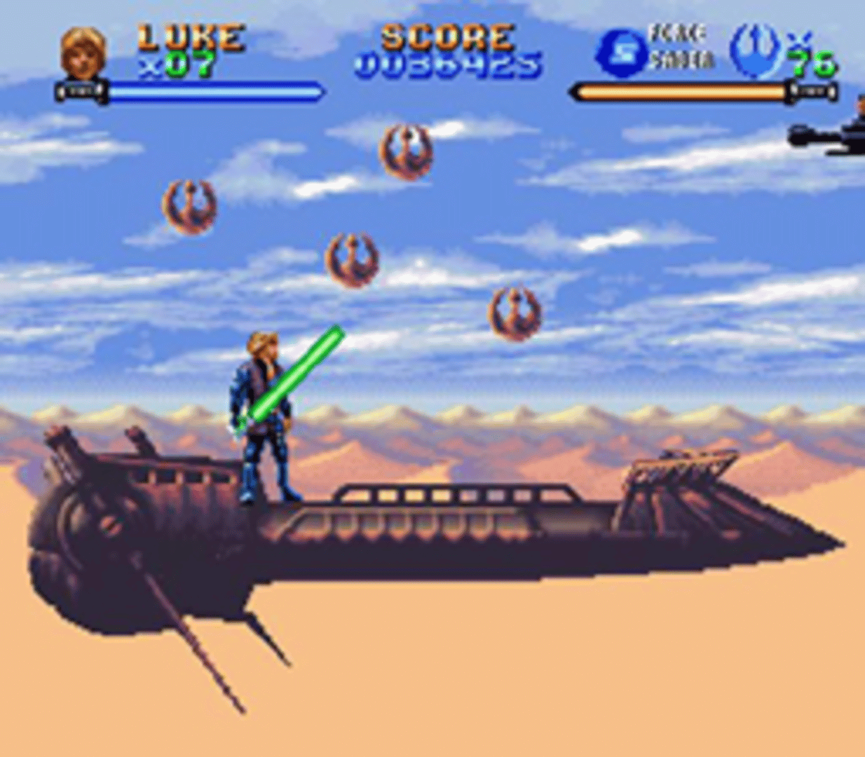 Super Star Wars: Return of the Jedi screenshot