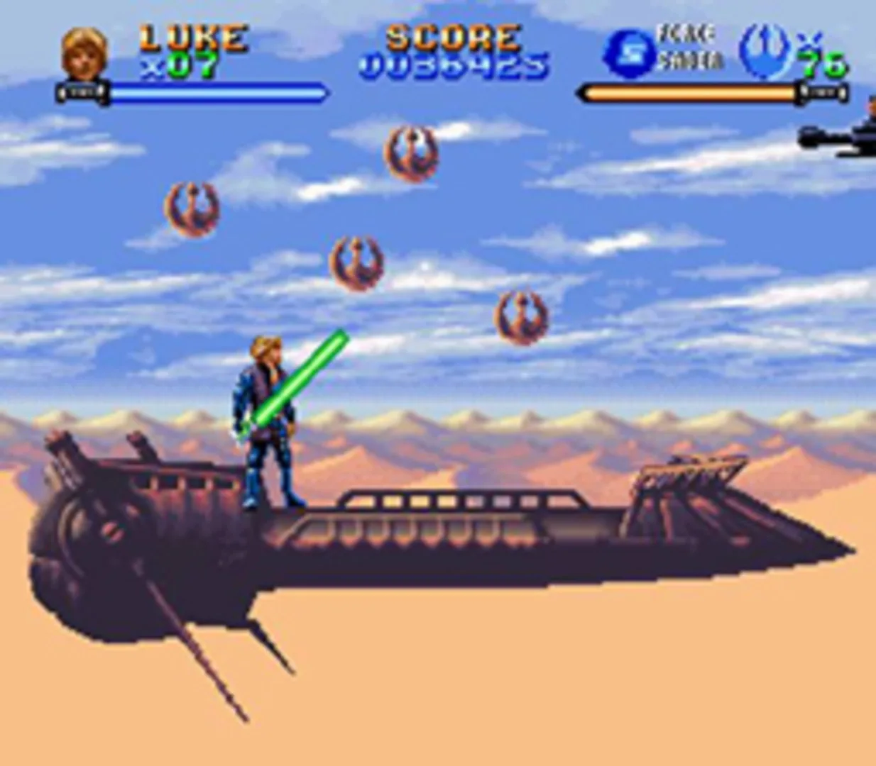 Captura de pantalla - Super Star Wars: Return of the Jedi