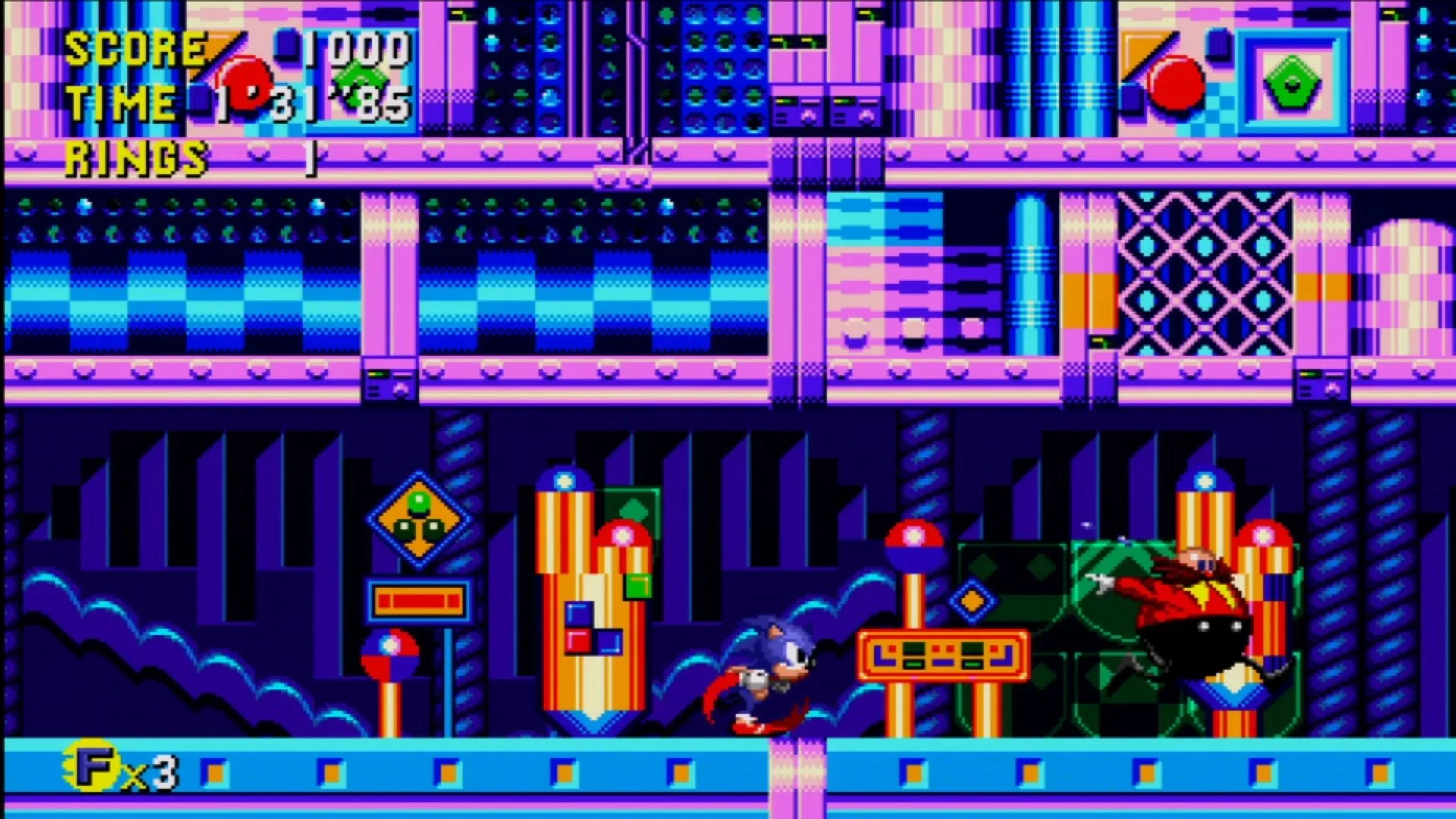 Captura de pantalla - Sonic CD