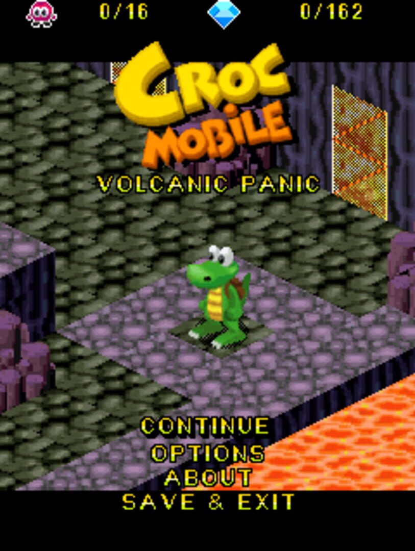 Croc Mobile: Volcanic Panic