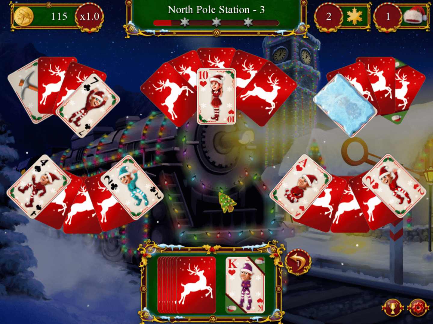 Santa's Christmas Solitaire screenshot