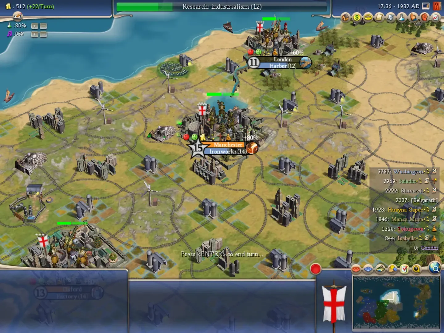 Captura de pantalla - Sid Meier's Civilization IV