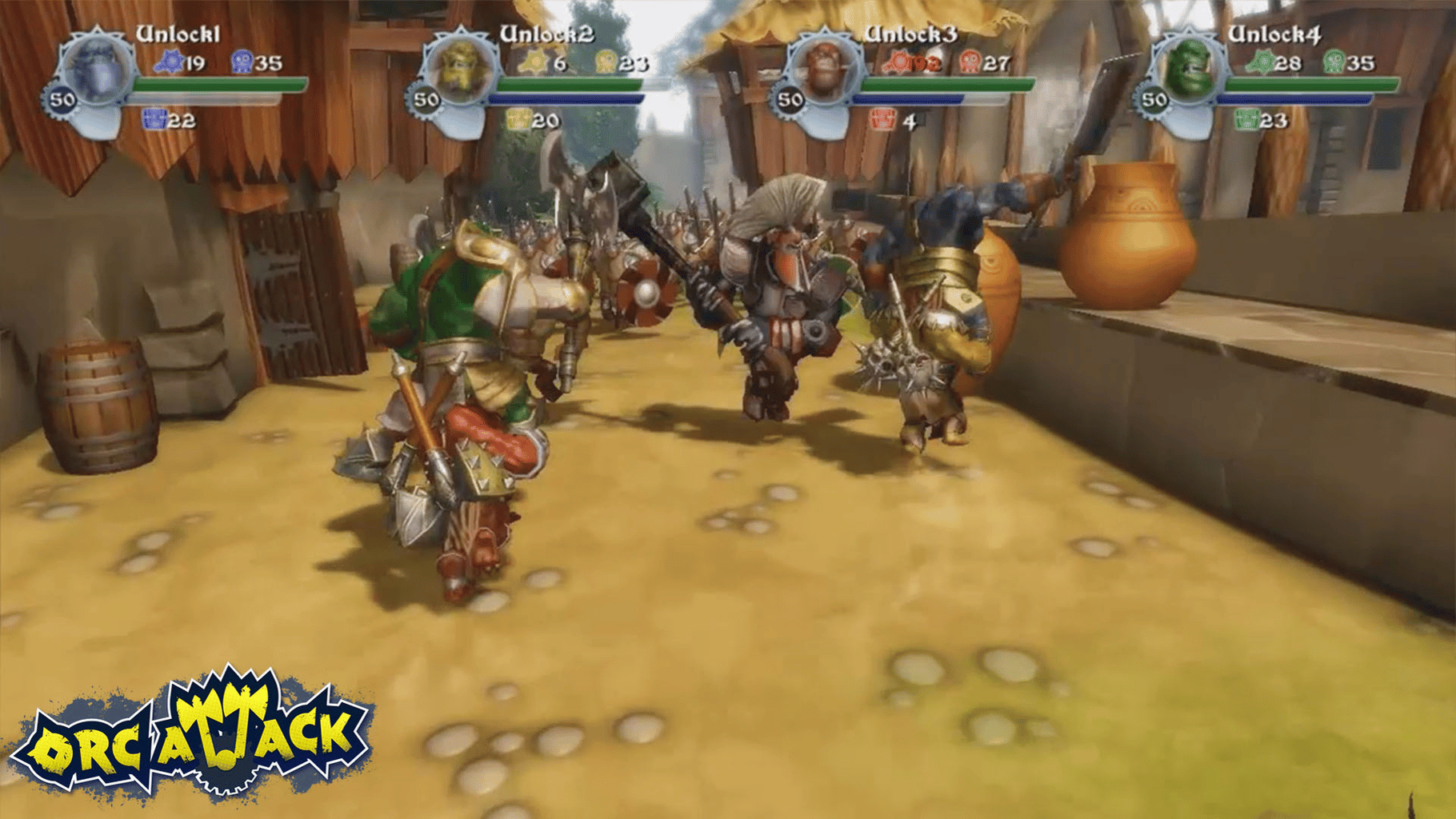 Orc Attack: Flatulent Rebellion screenshot