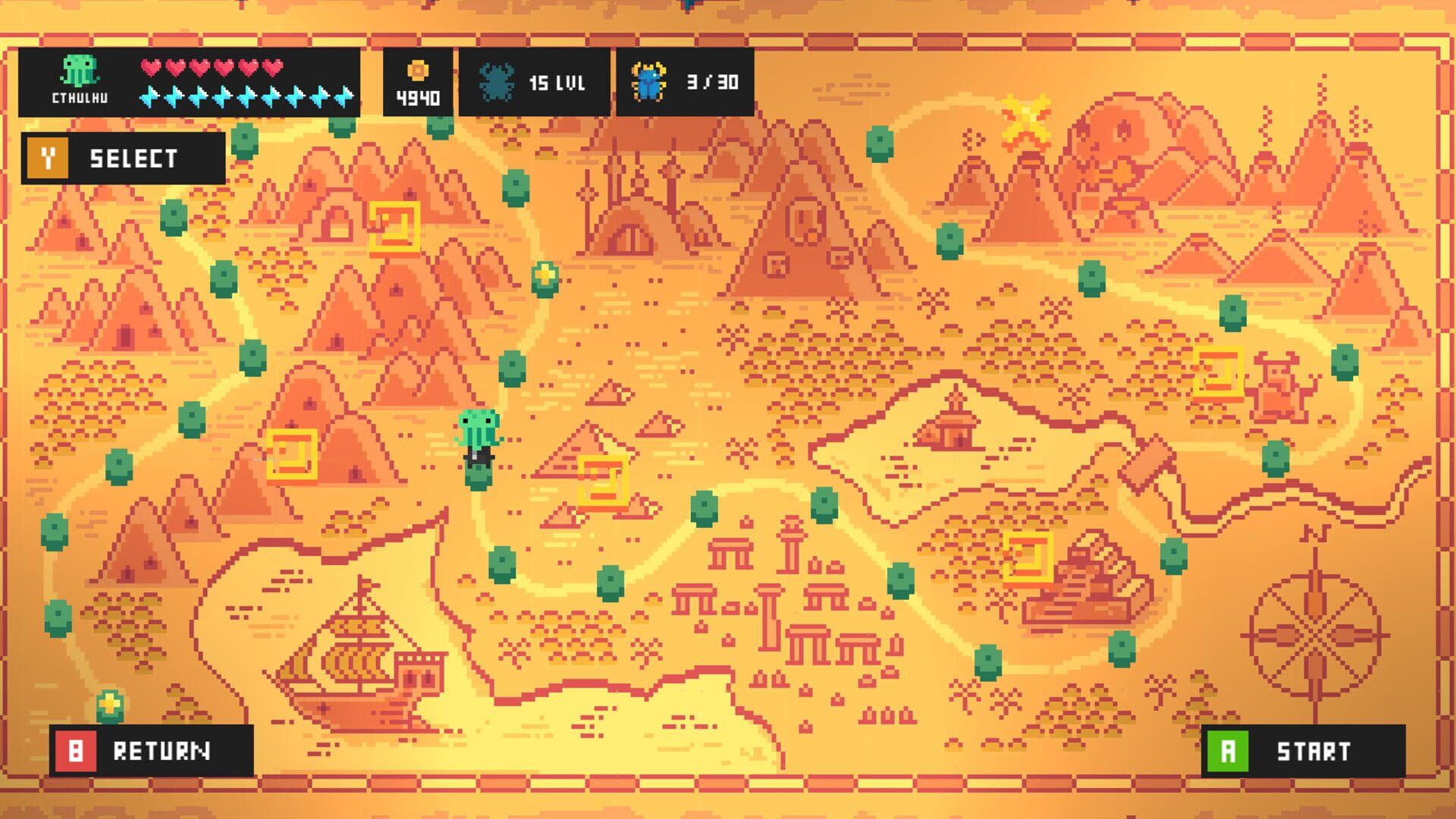 Temple of Spikes - Screenshot