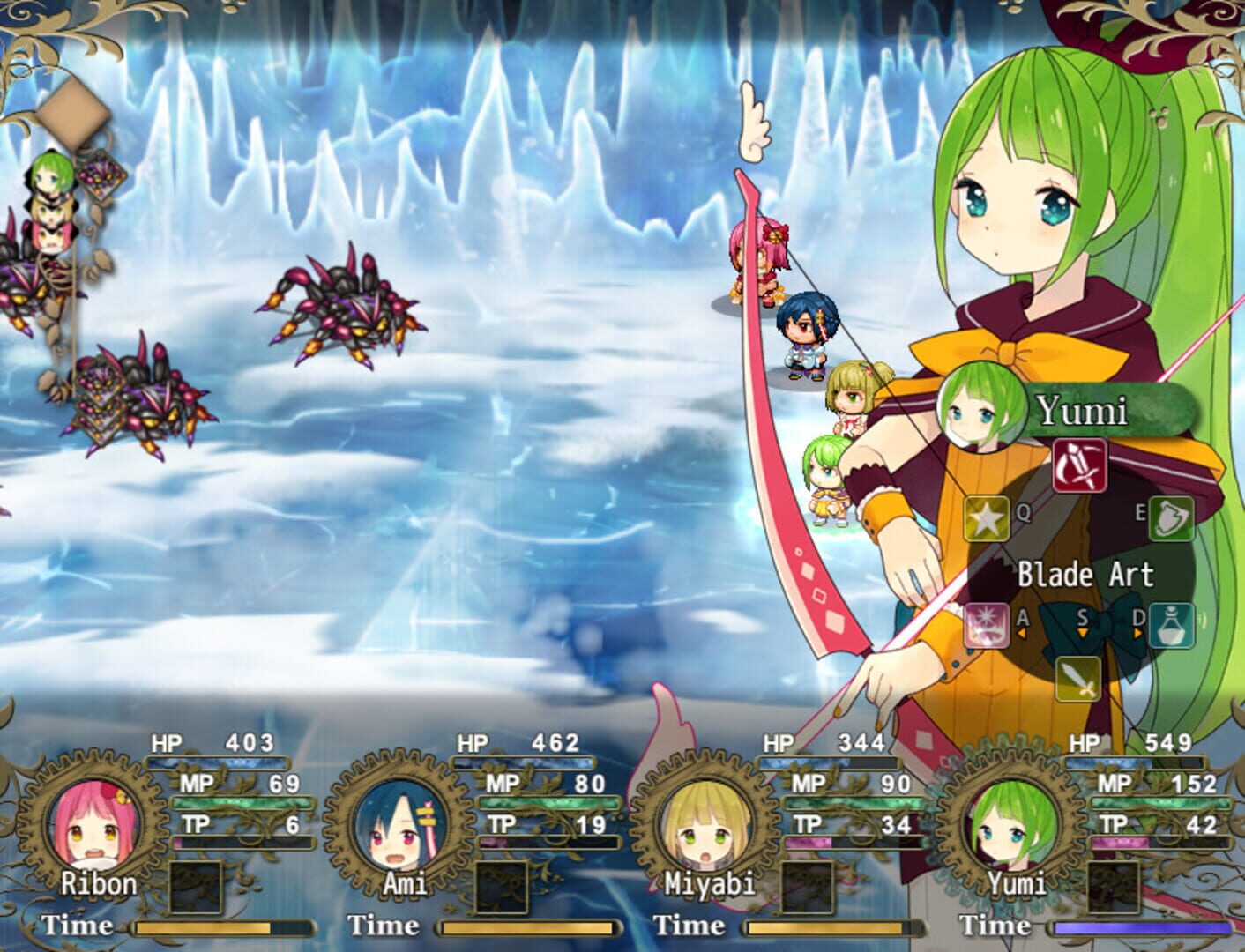Magical girl's labyrinth - Screenshot