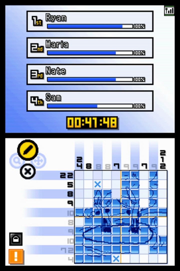 Picross DS screenshot