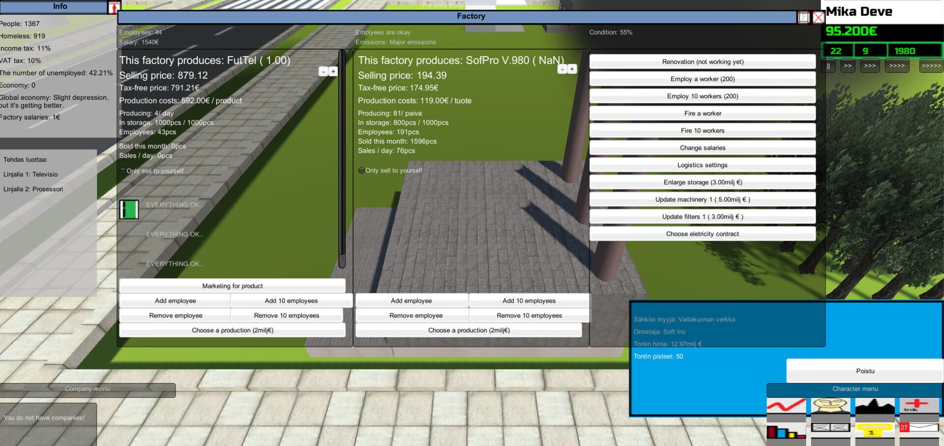 BusinessMan - Screenshot