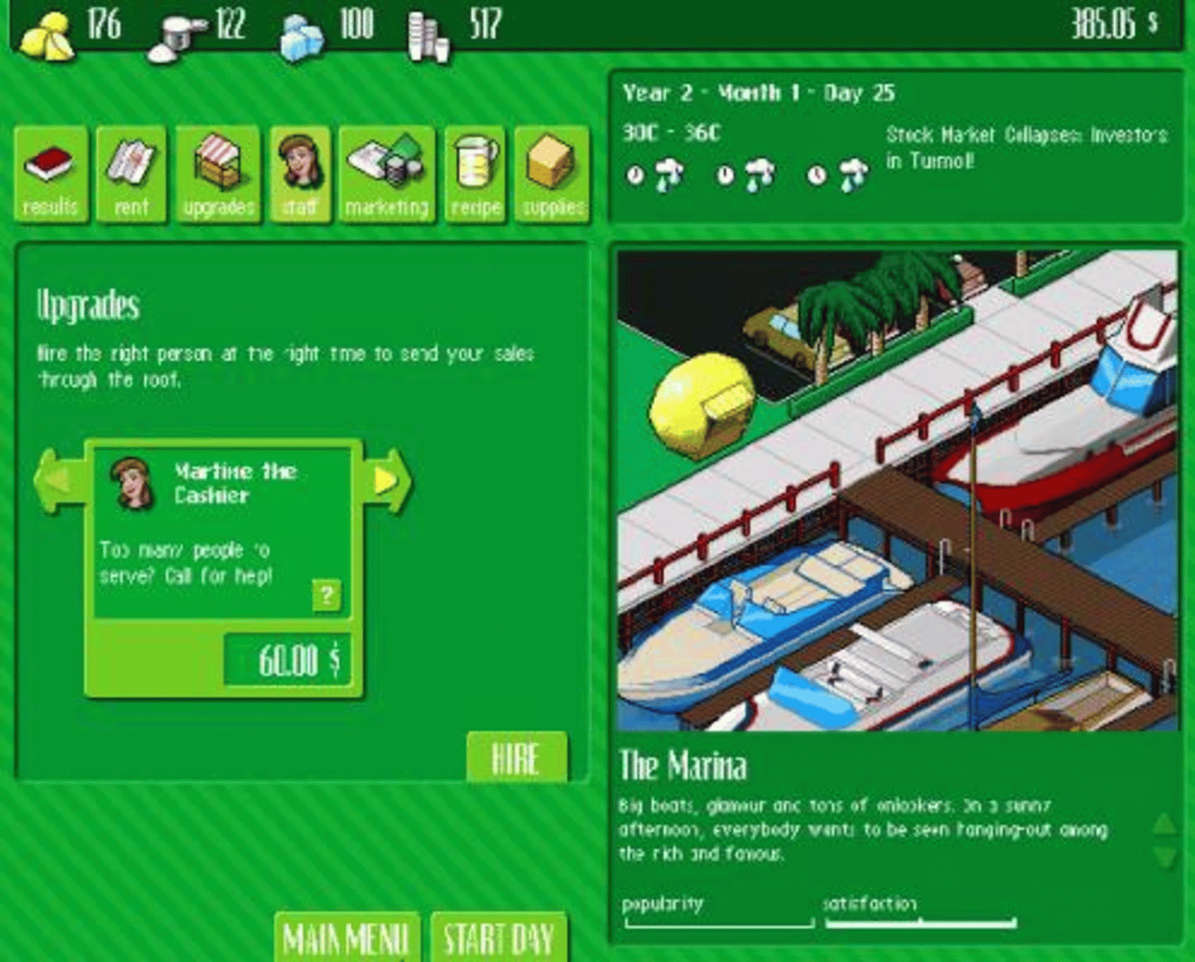 Lemonade Tycoon screenshot