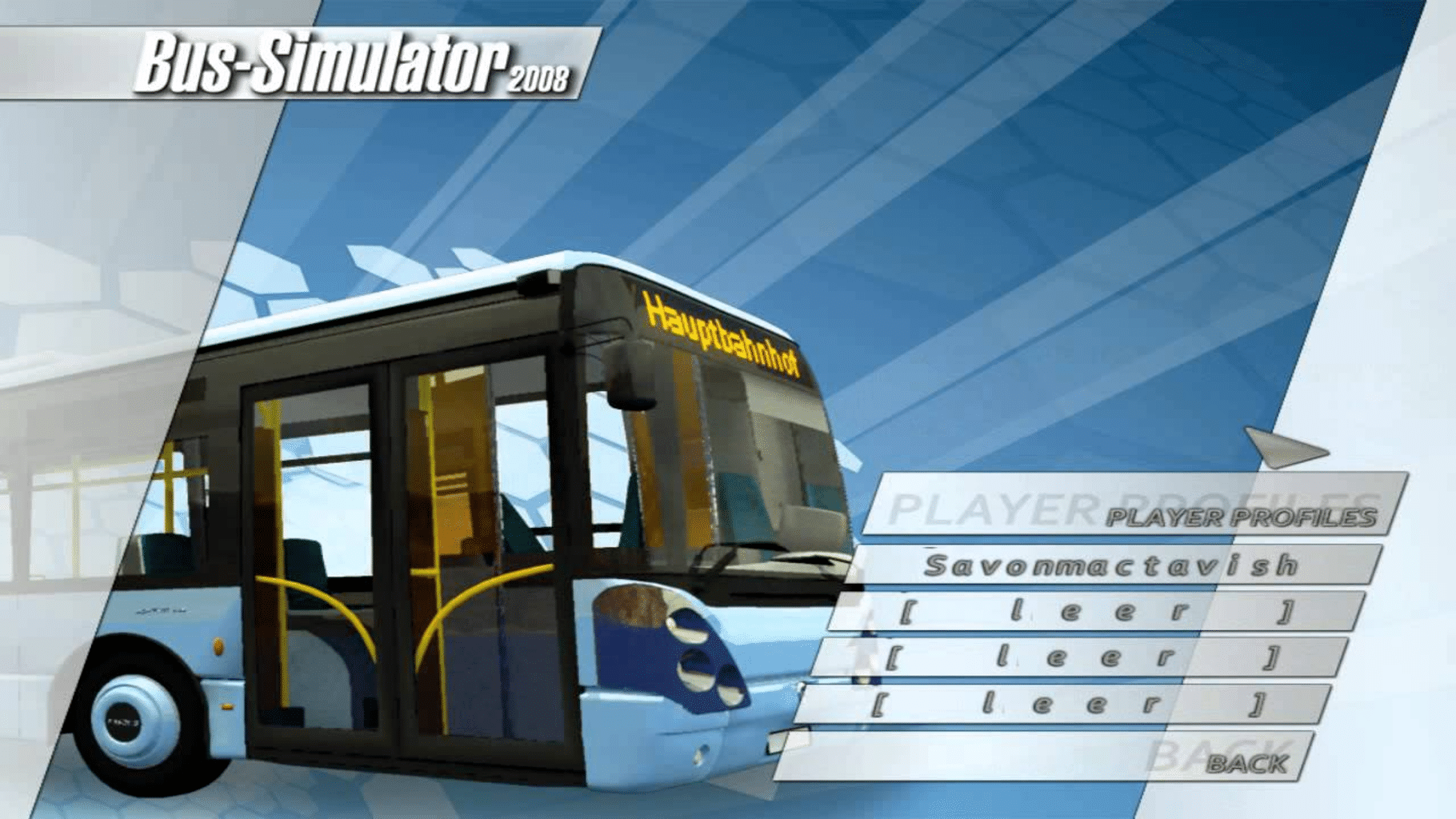 Bus Simulator 2008 screenshot