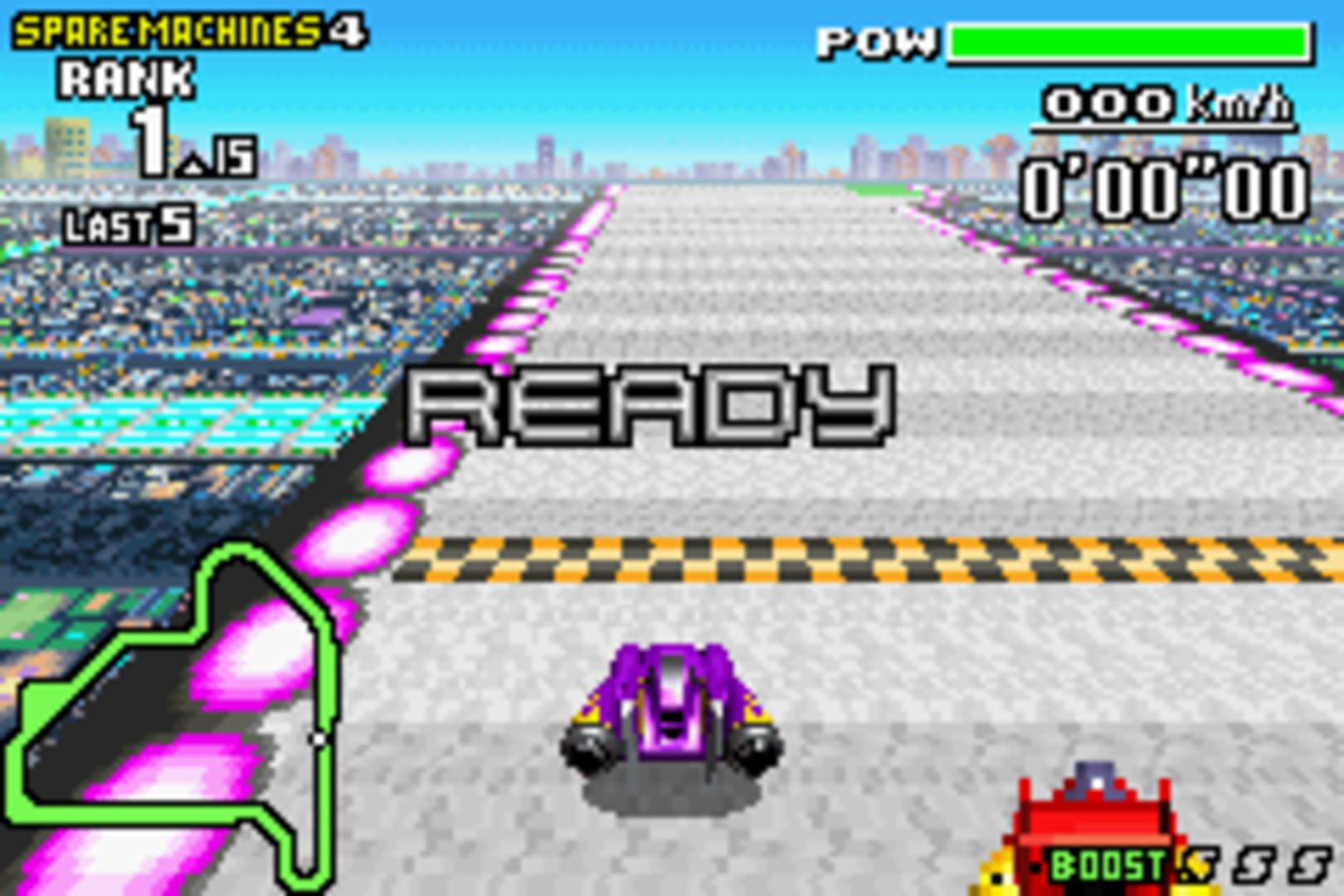 Captura de pantalla - F-Zero: Maximum Velocity