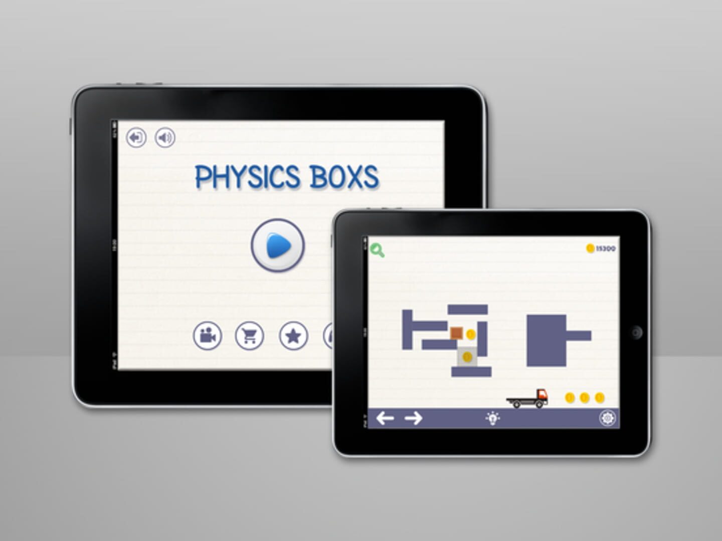 Brain on Physics Boxs Puzzles - Screenshot