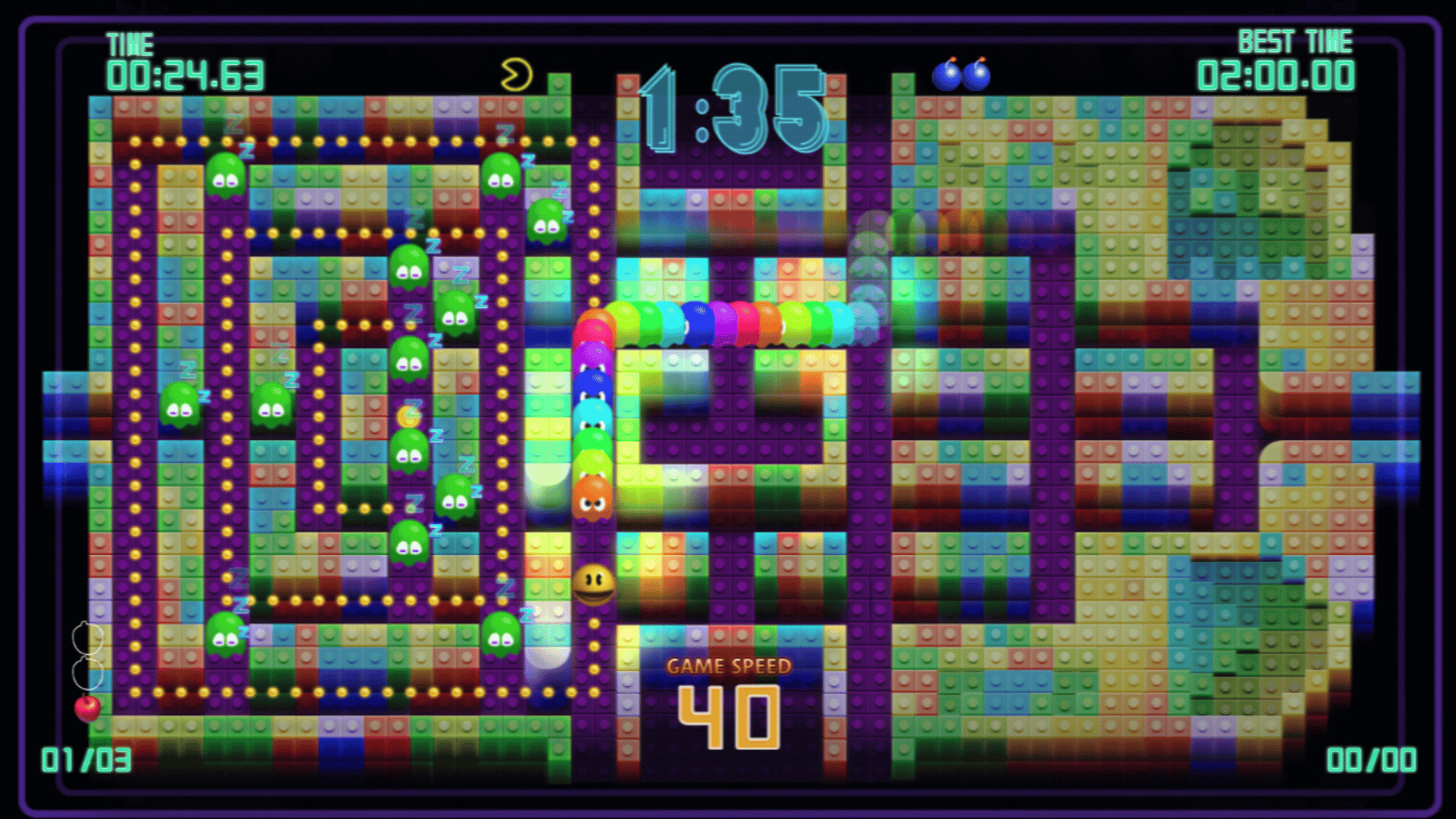 Pac-Man: Championship Edition DX screenshot