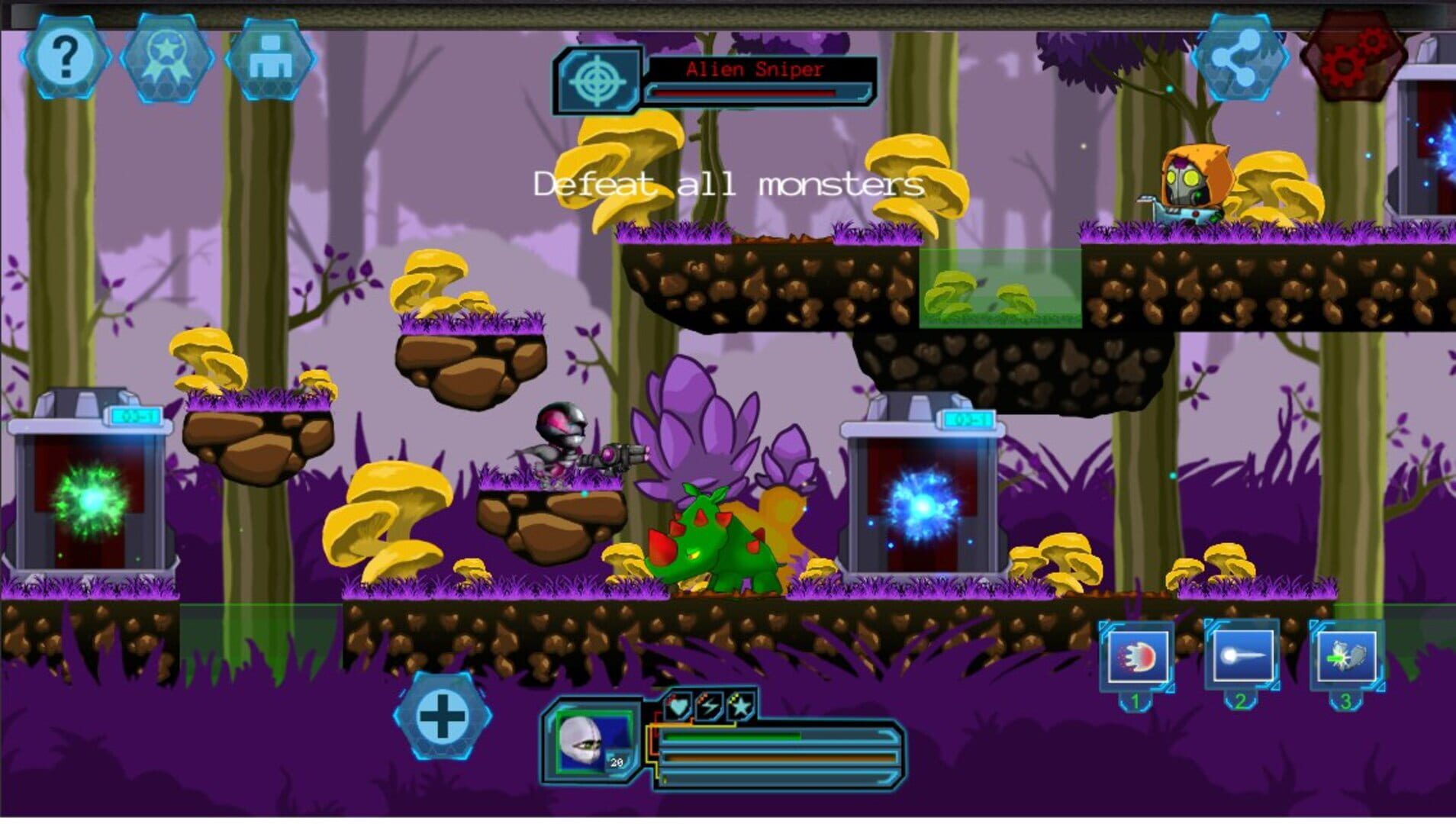 Lost In Purple - Screenshot