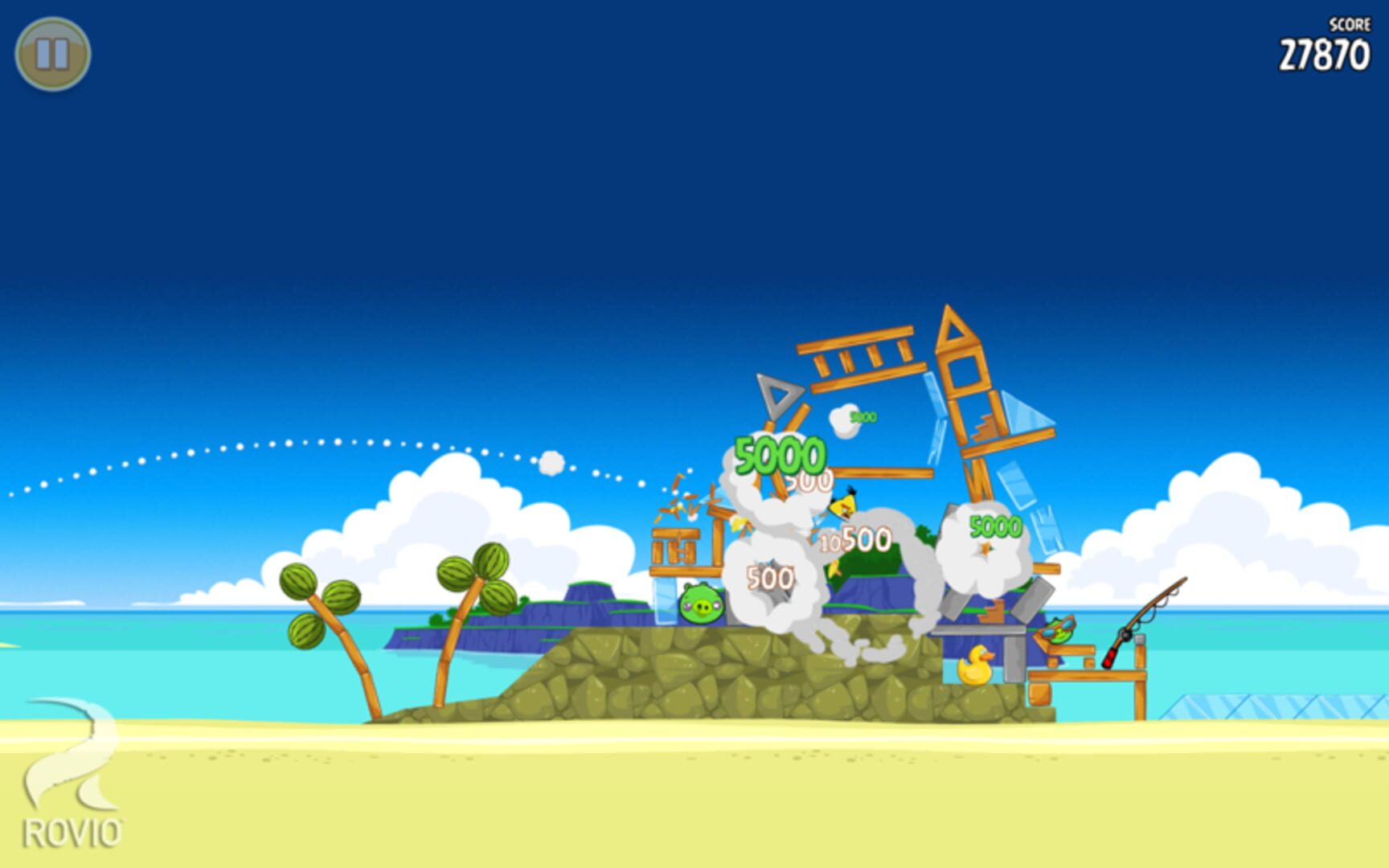 Captura de pantalla - Angry Birds