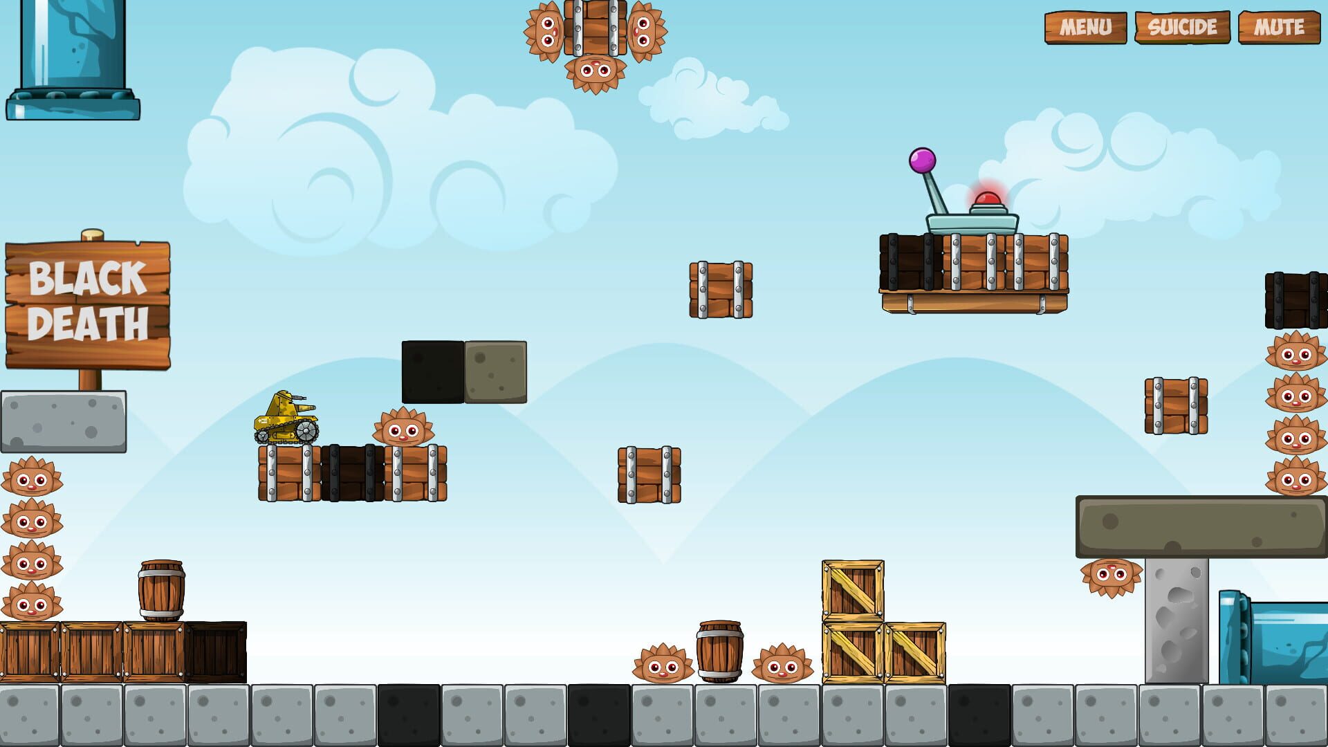 Jumping Tank - Screenshot