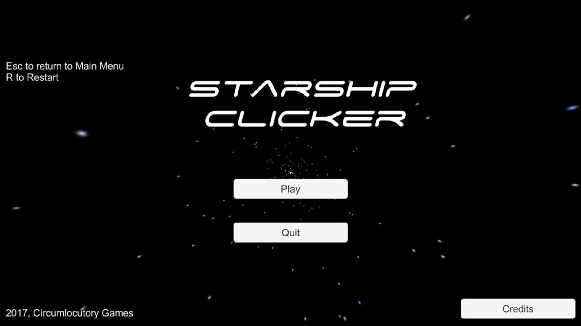 Starship Clicker - Screenshot