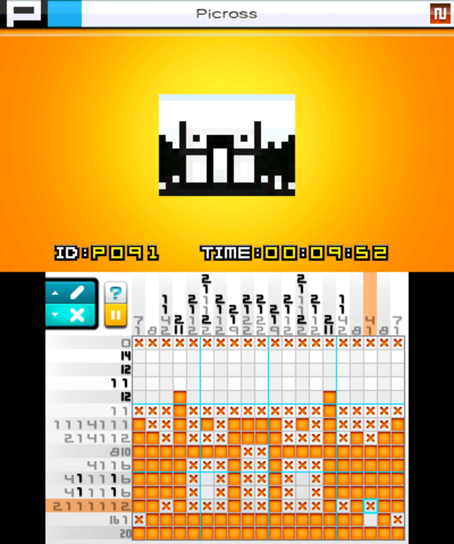 Picross e4 screenshot