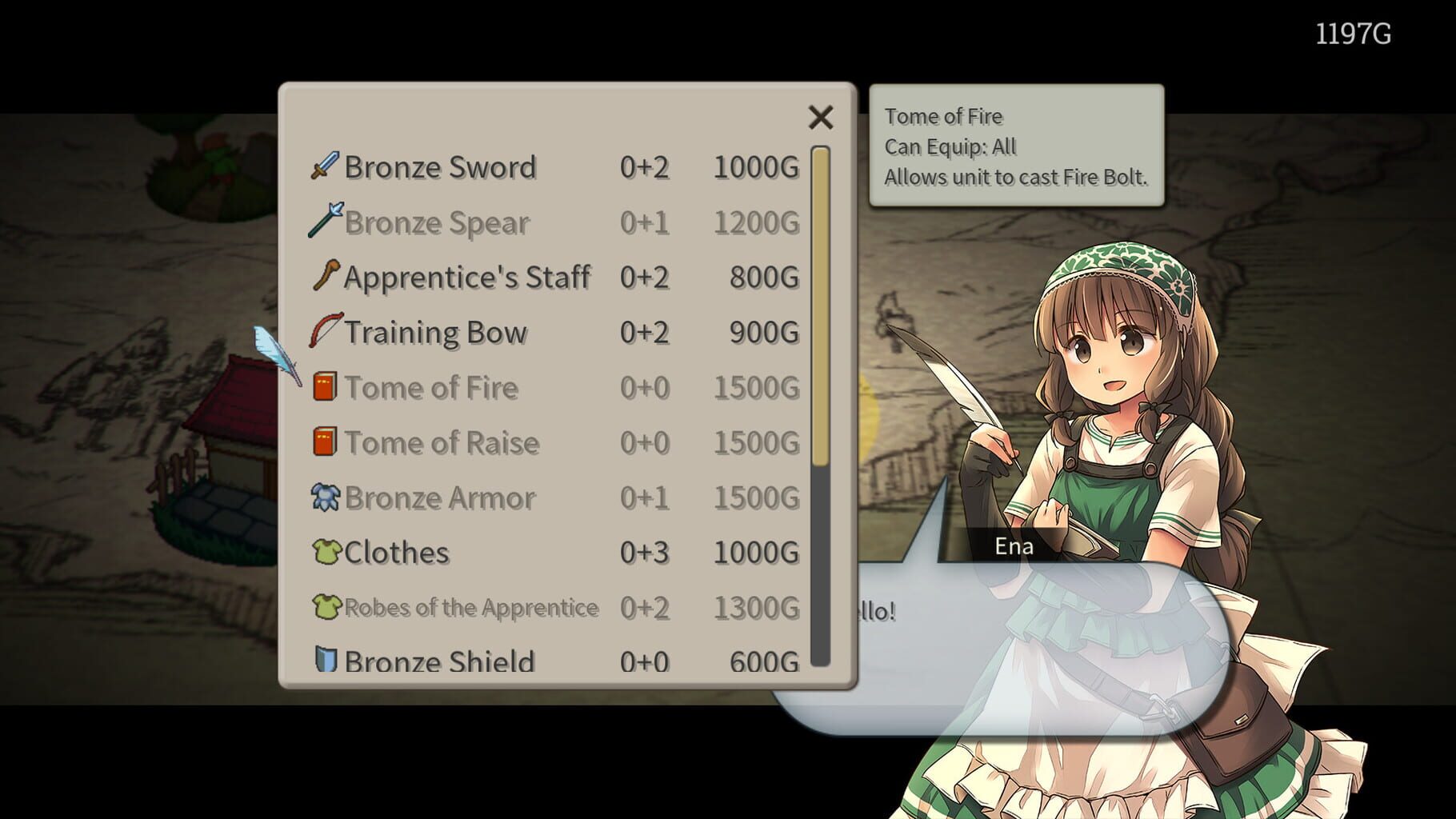 Magic Scroll Tactics screenshot