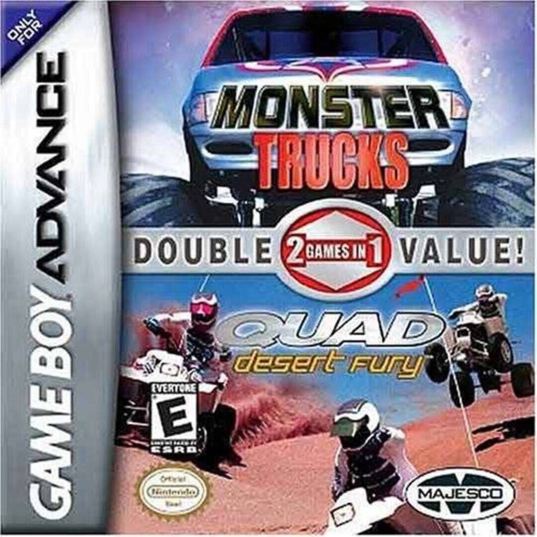 Bundle : 2 Games In 1: Monster Trucks & Quad Desert Fury