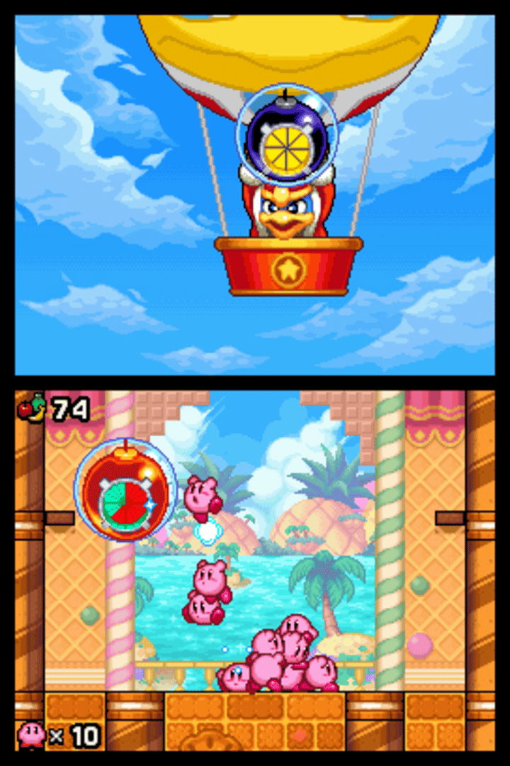 Kirby Mass Attack screenshot