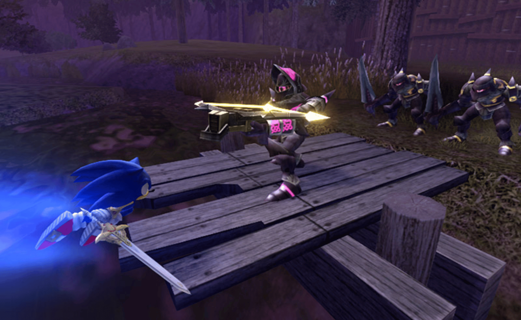 Sonic and the Black Knight screenshot