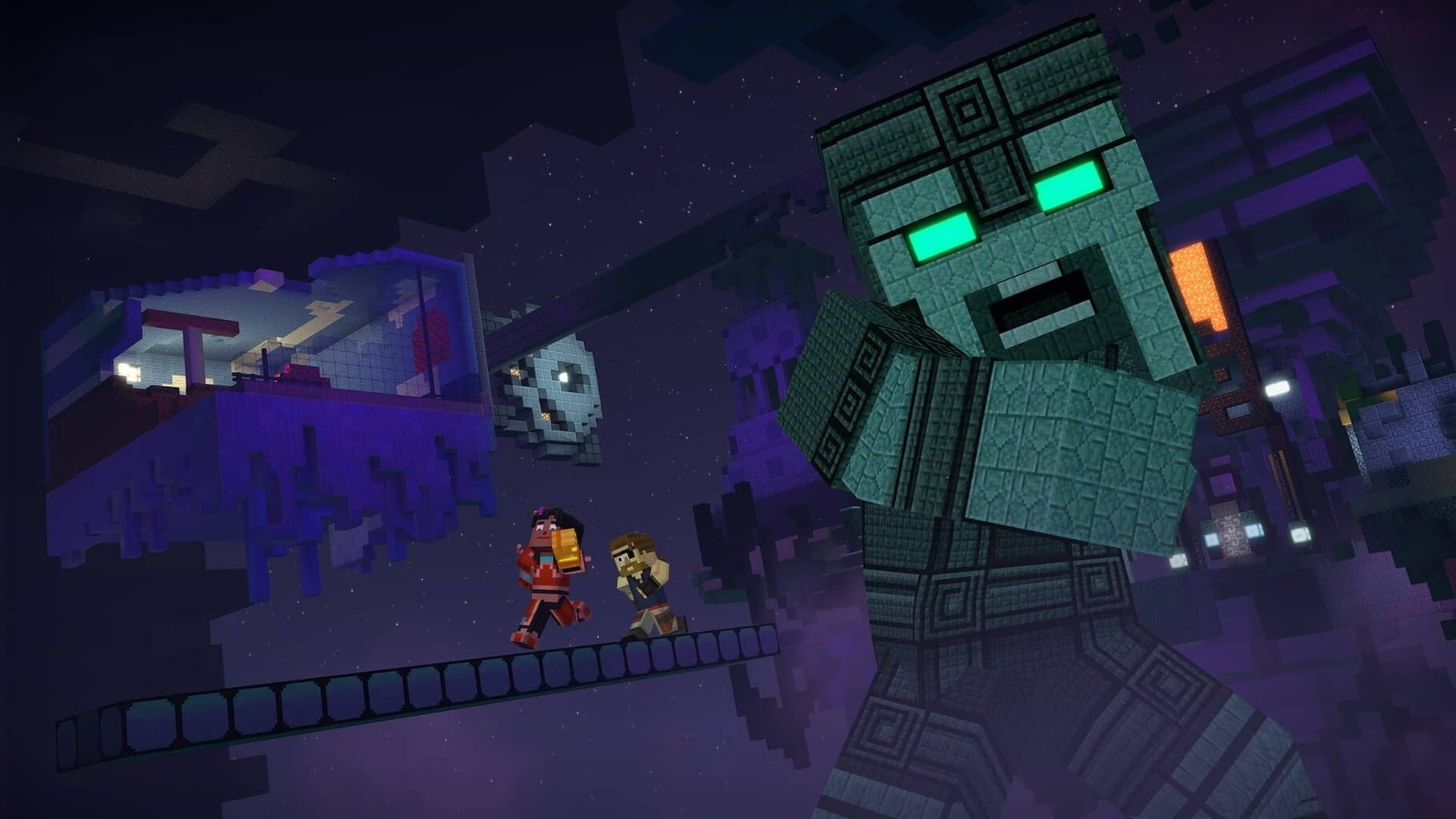 Captura de pantalla - Minecraft: Story Mode Season Two - Episode 5: Above and Beyond