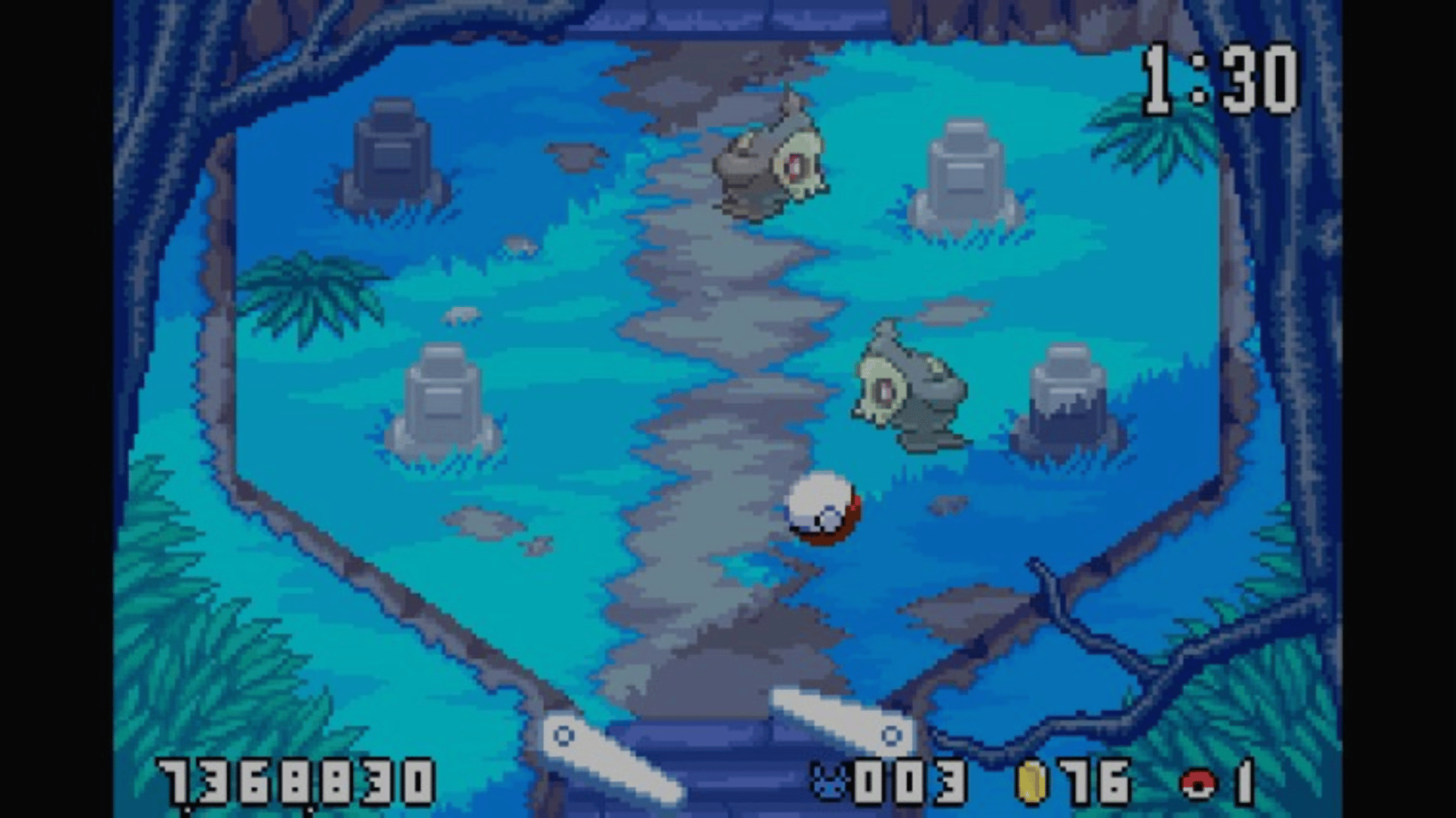 Pokémon Pinball: Ruby & Sapphire screenshot