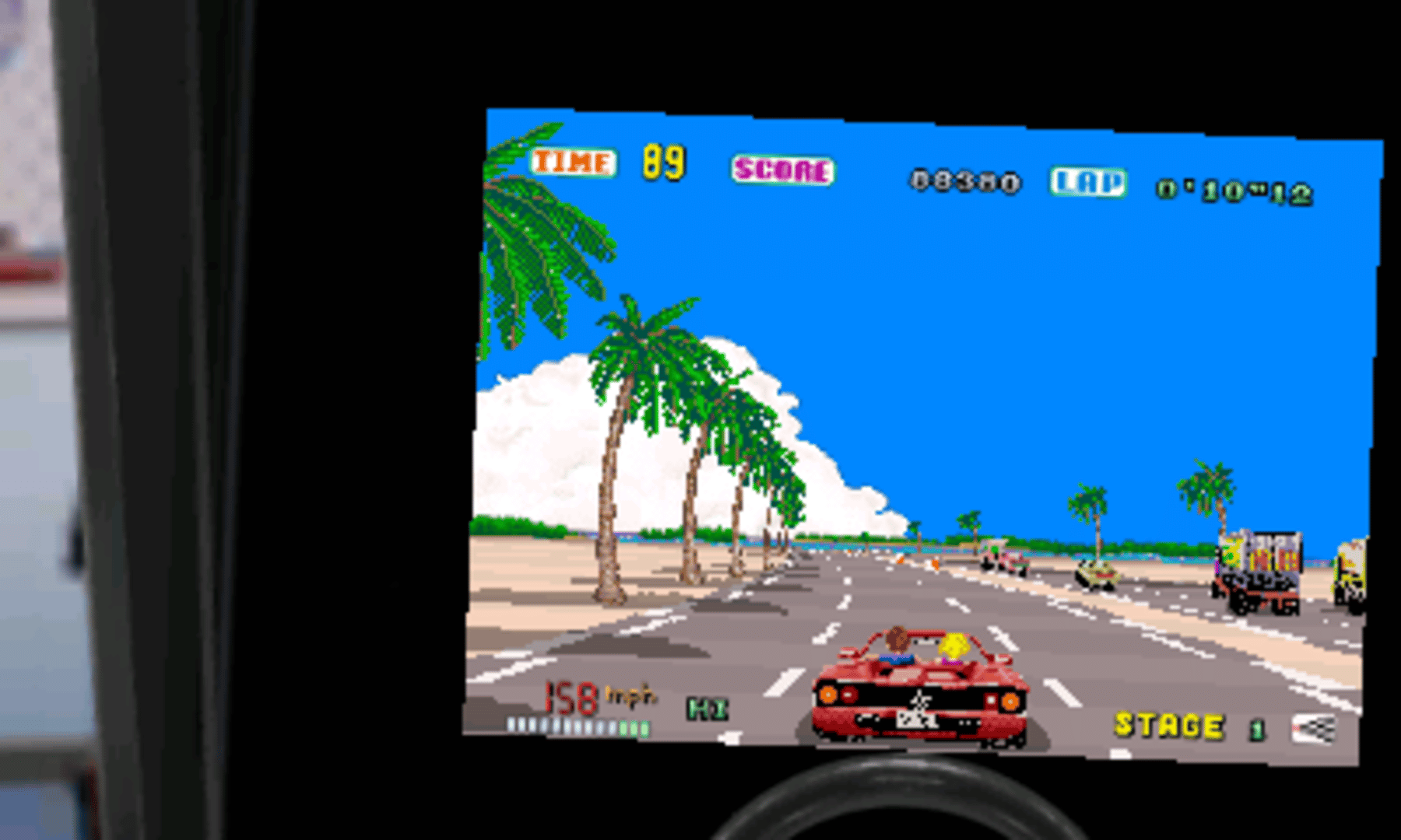 3D OutRun screenshot