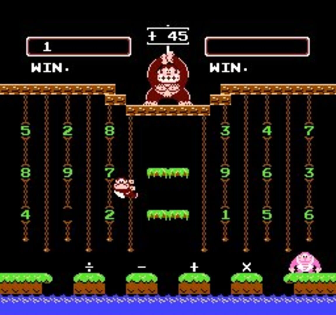 Captura de pantalla - Donkey Kong Jr. Math