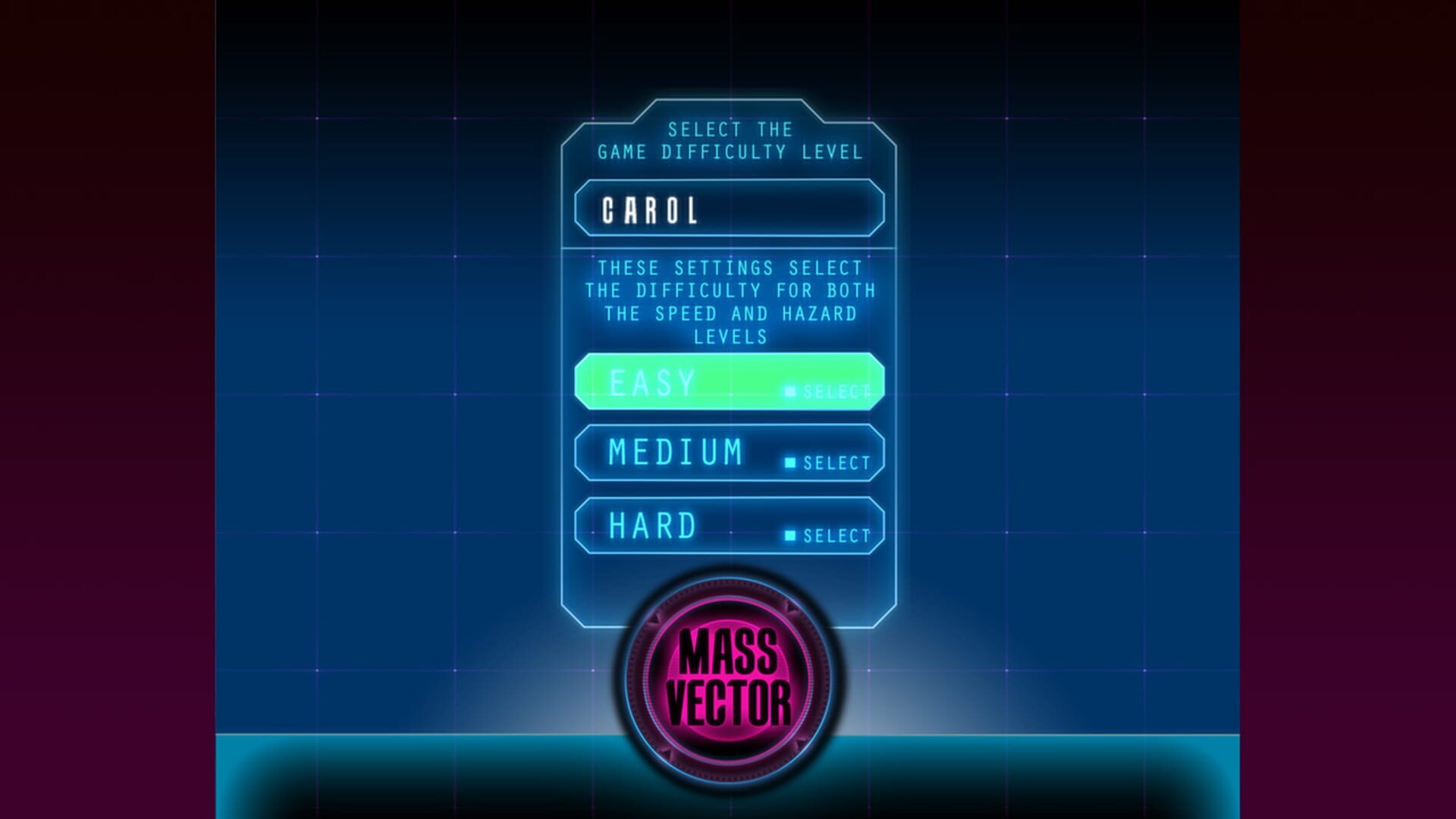 Mass Vector - Screenshot