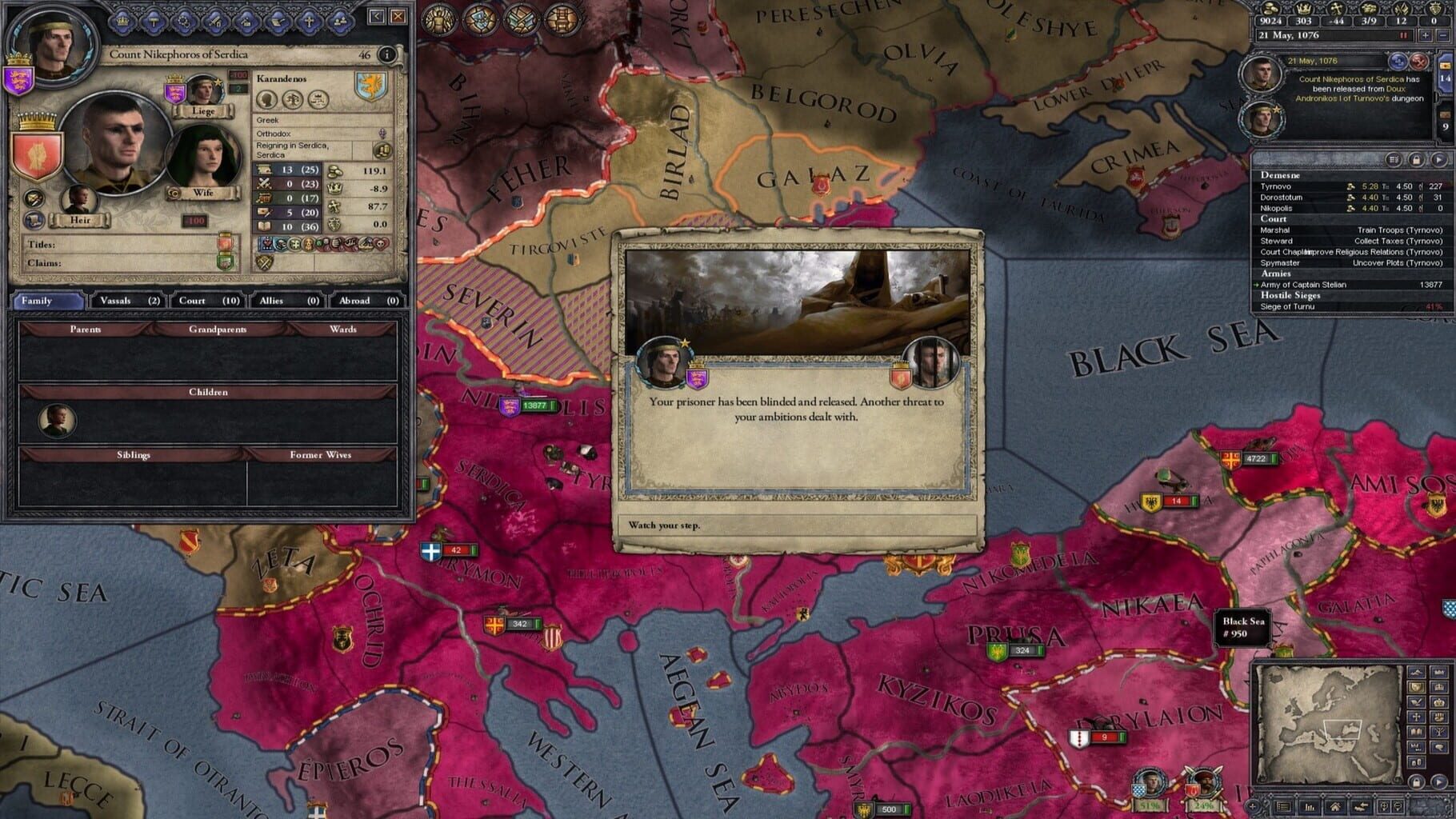 Captura de pantalla - Crusader Kings II: Legacy of Rome