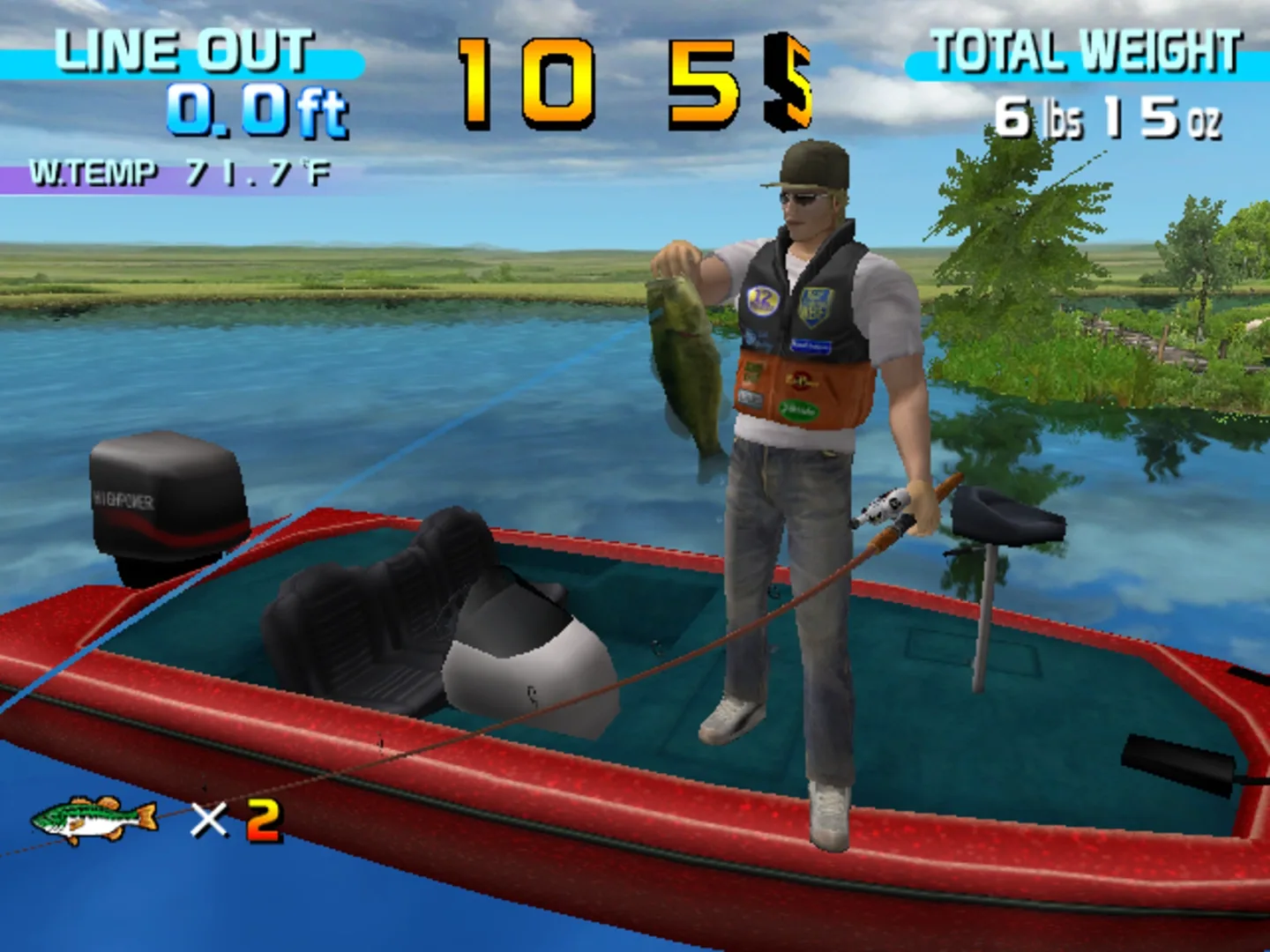 Captura de pantalla - Sega Bass Fishing