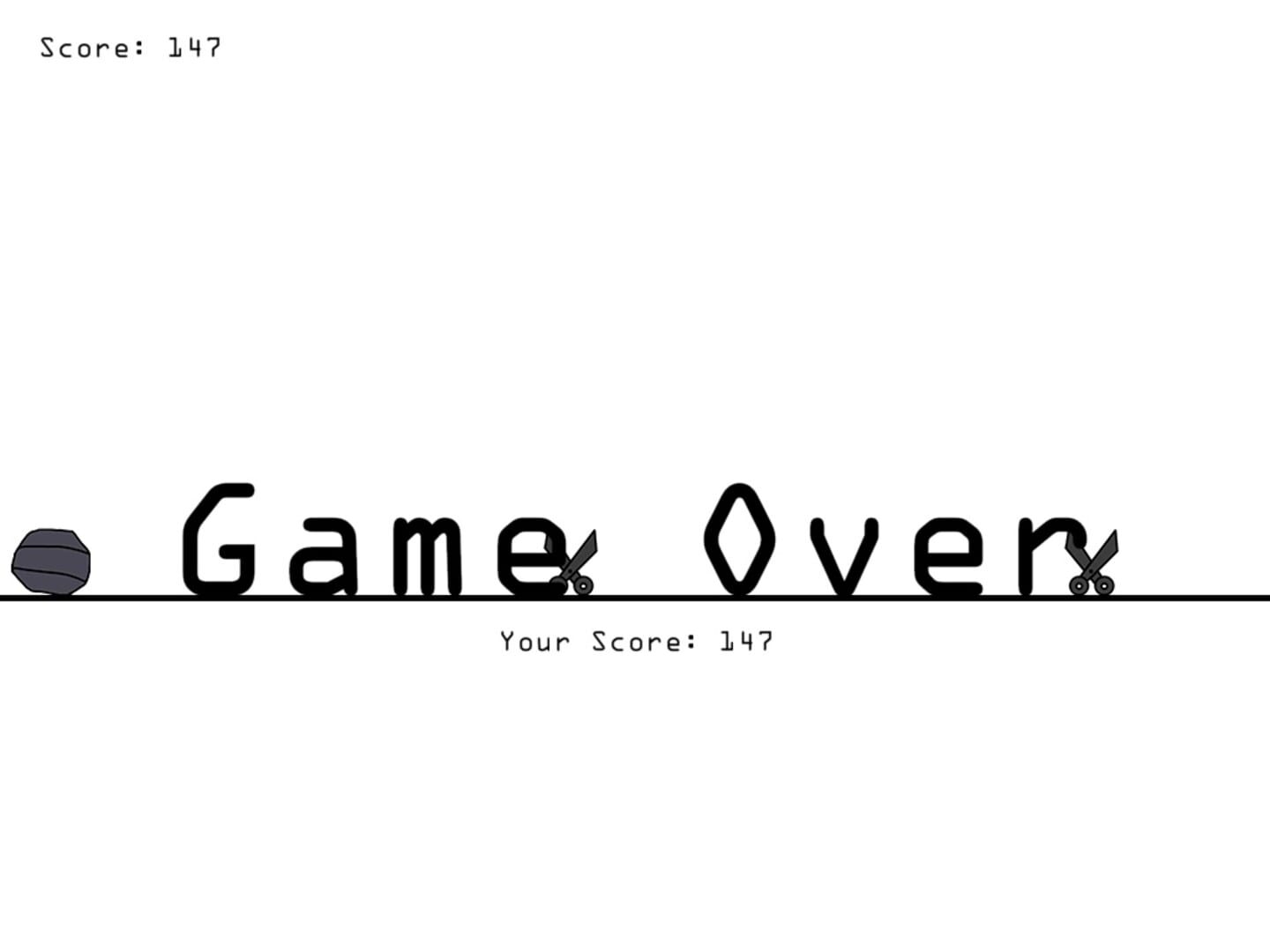 RPS Runner - Screenshot