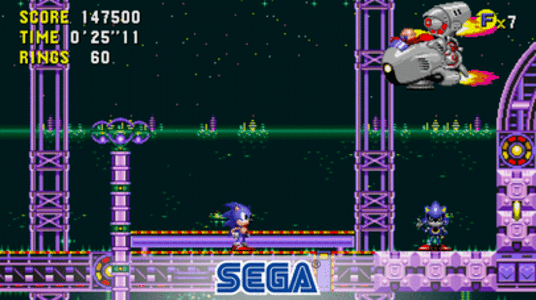 Sonic CD screenshot