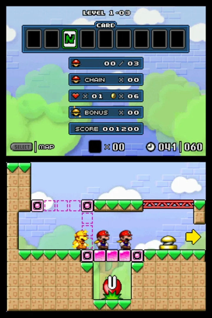Captura de pantalla - Mario vs. Donkey Kong 2: March of the Minis