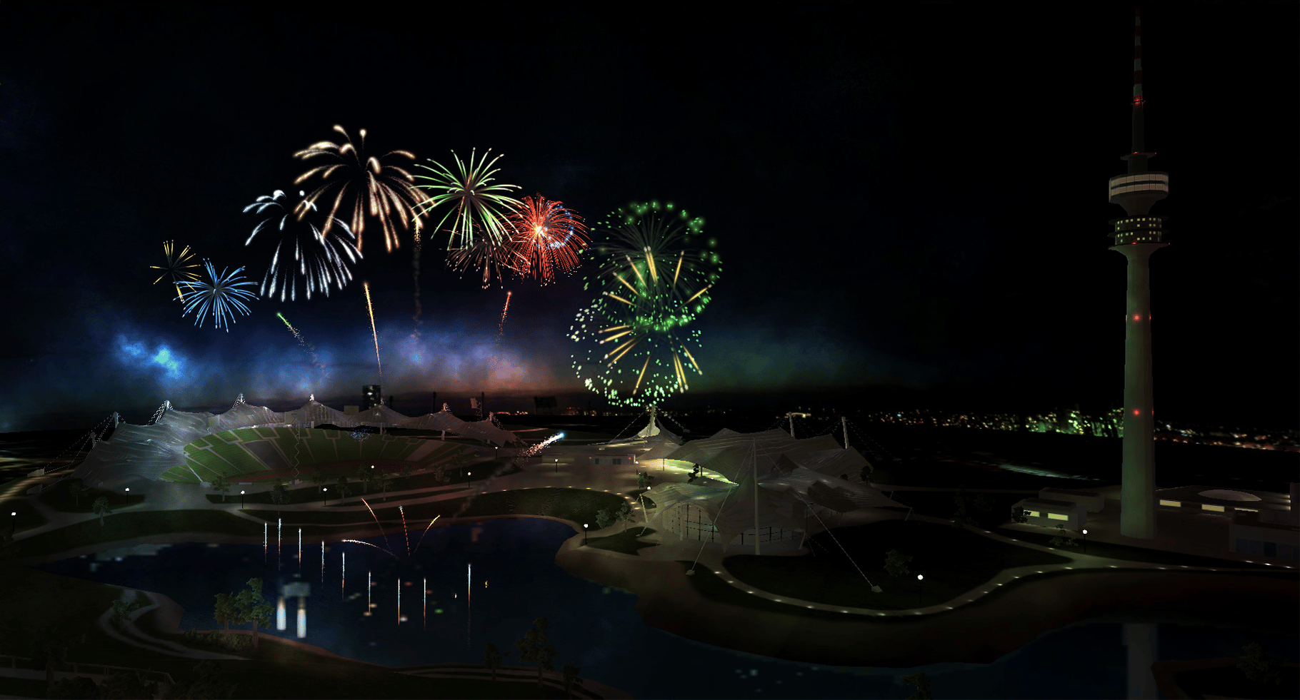 Fireworks Simulator screenshot