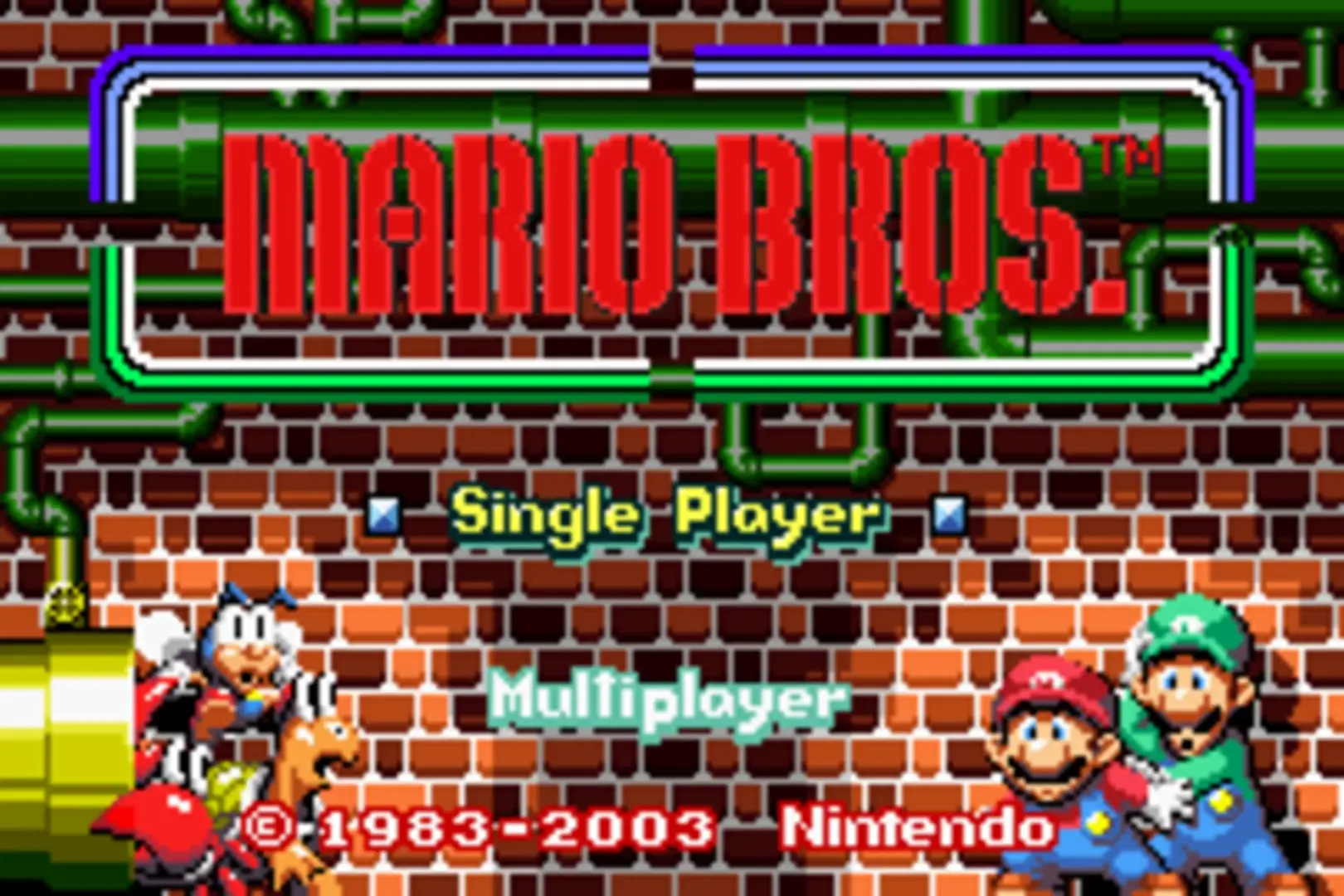 Captura de pantalla - Super Mario Advance