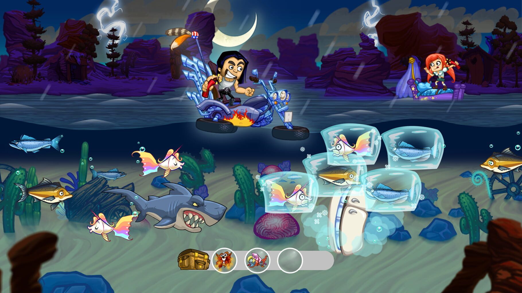 Dynamite Fishing: World Games screenshot