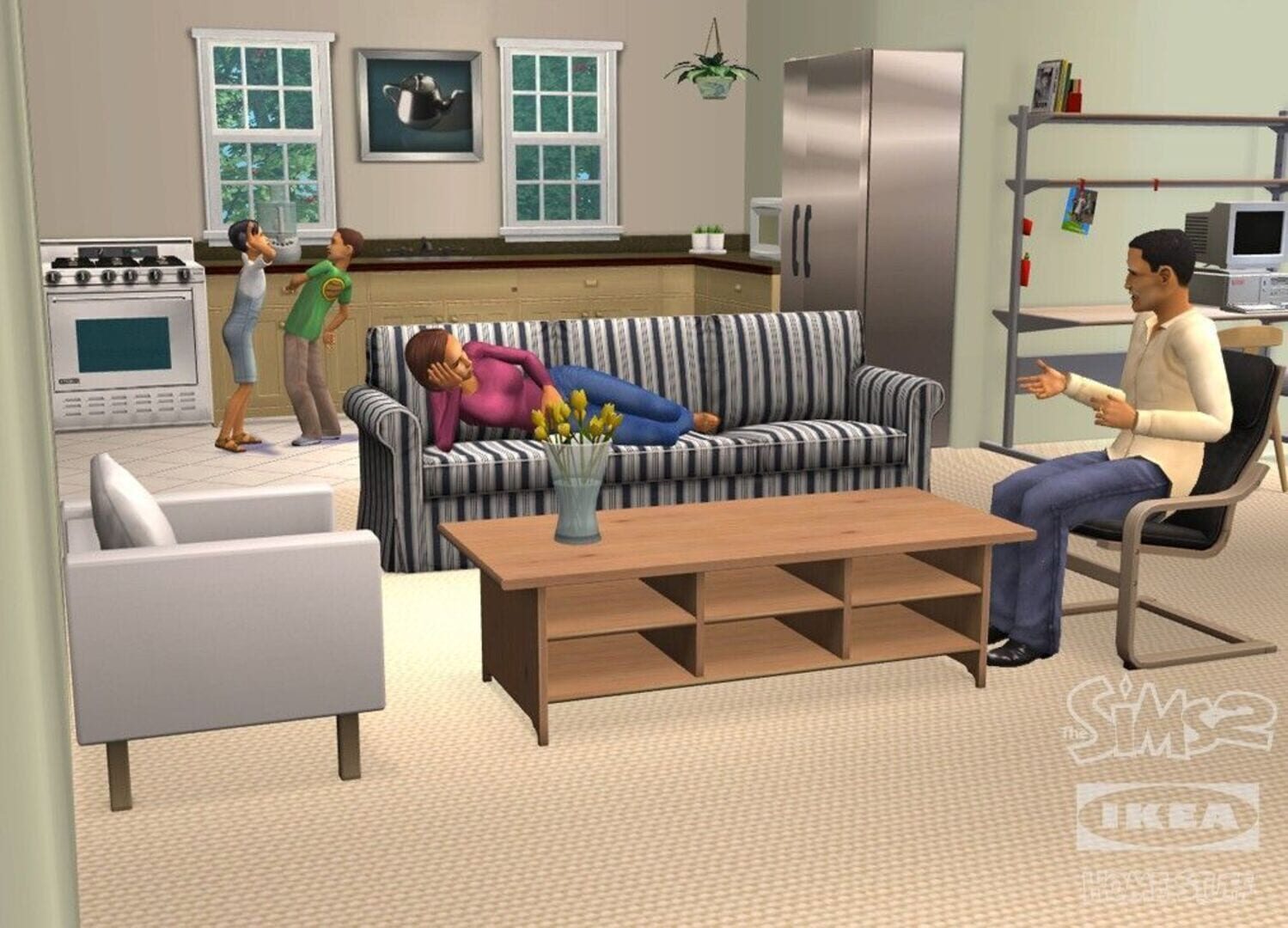 Captura de pantalla - The Sims 2: IKEA Home Stuff