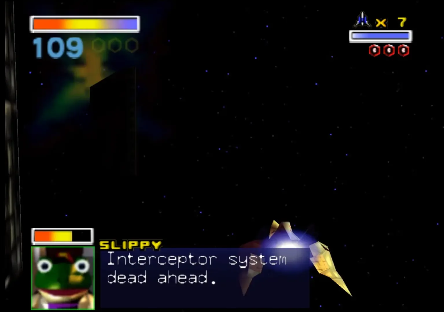 Captura de pantalla - Star Fox 64