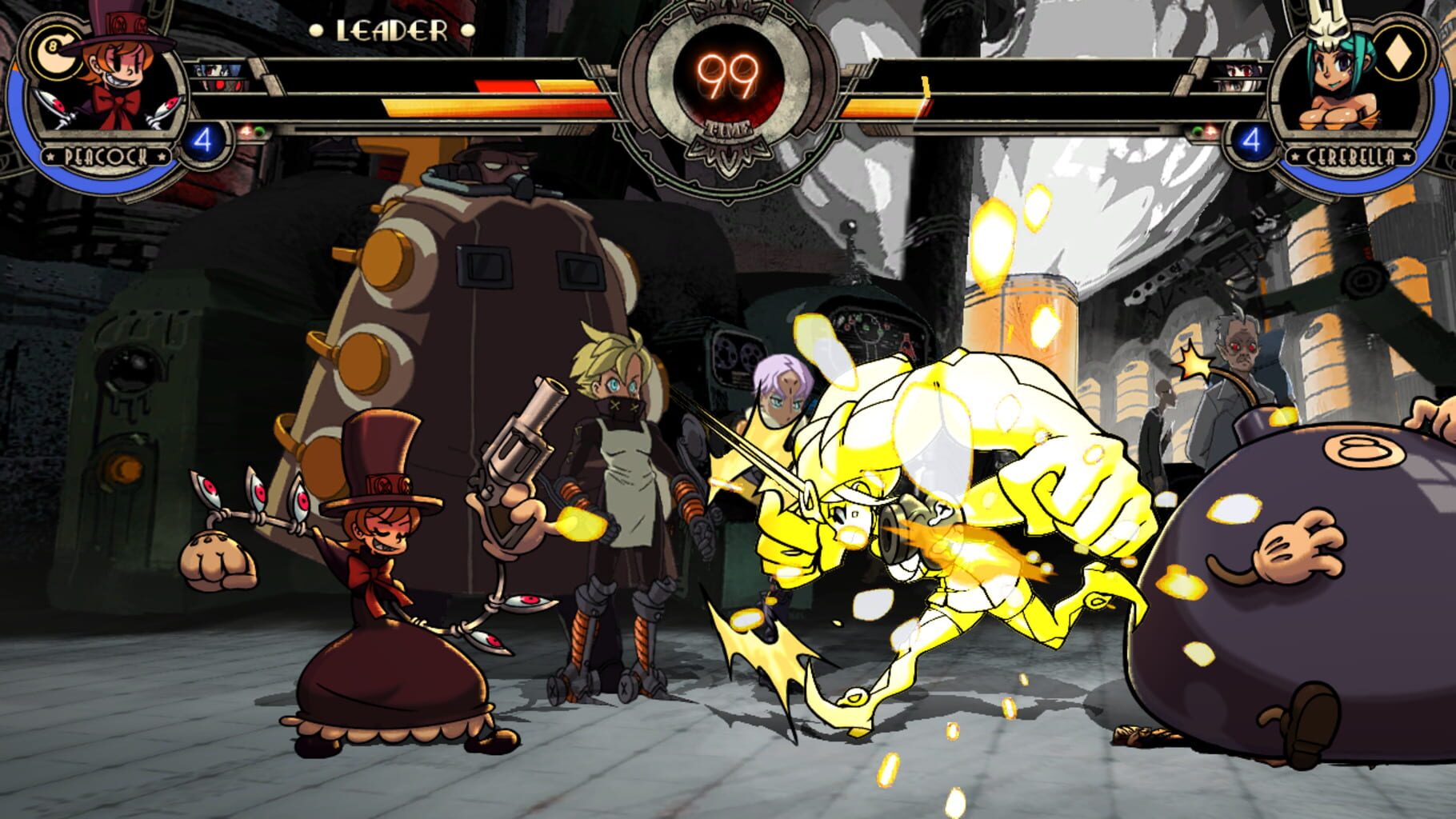 Captura de pantalla - Skullgirls: 2nd Encore