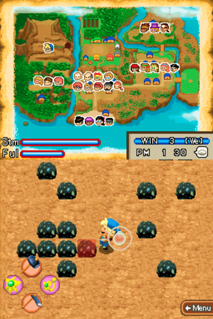 Harvest Moon DS: Island of Happiness screenshot