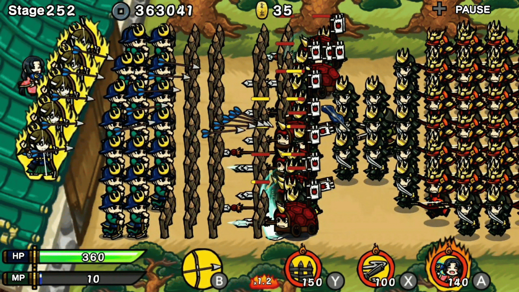 Samurai Defender: Ninja Warfare screenshot